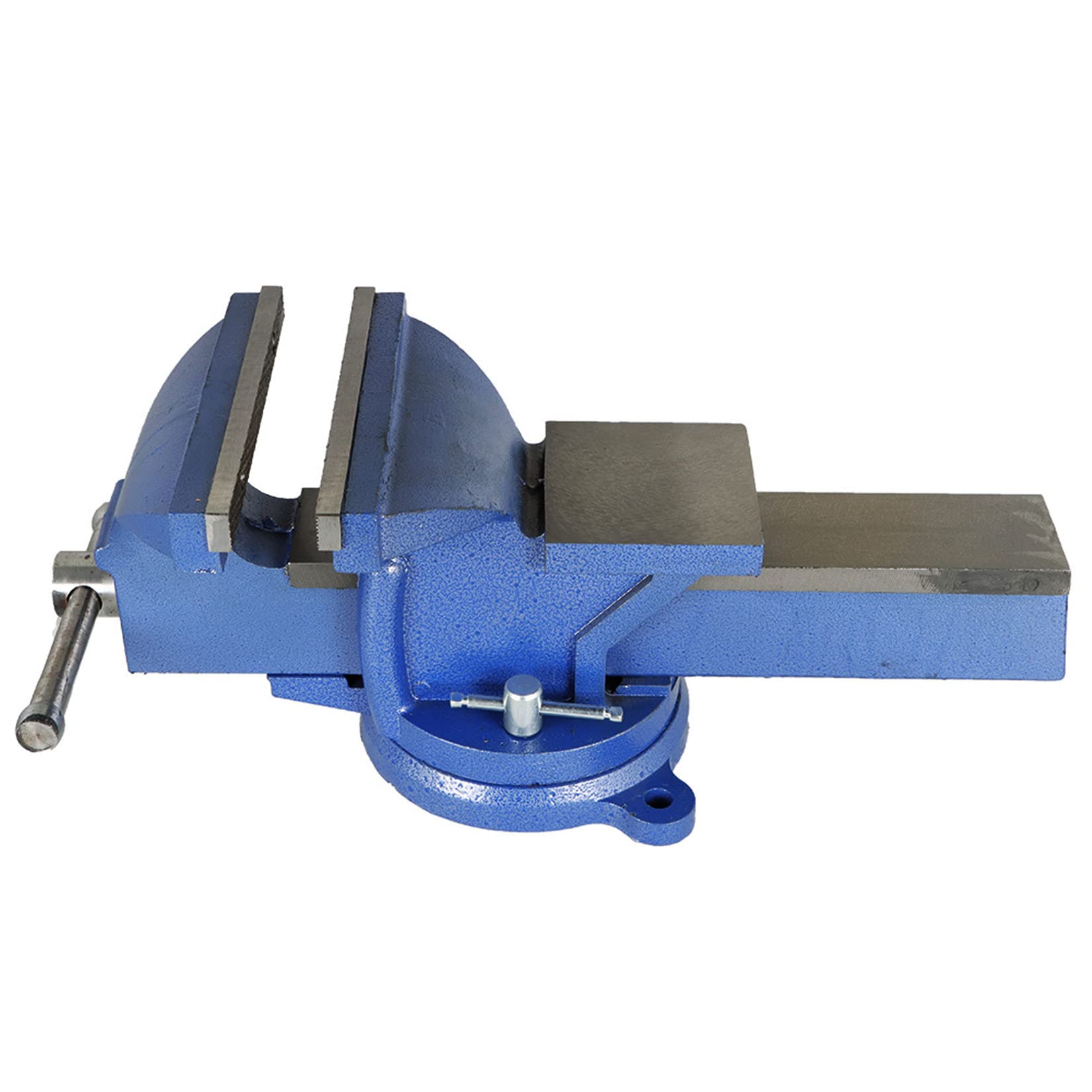 8-Inch Heavy Duty Swivel Bench Vise with Locking Base & Top Anvil - 360° Rotation for Woodworking, Metalworking & DIY Projects - Perfect for Home Workshops, Garages & Professional Use