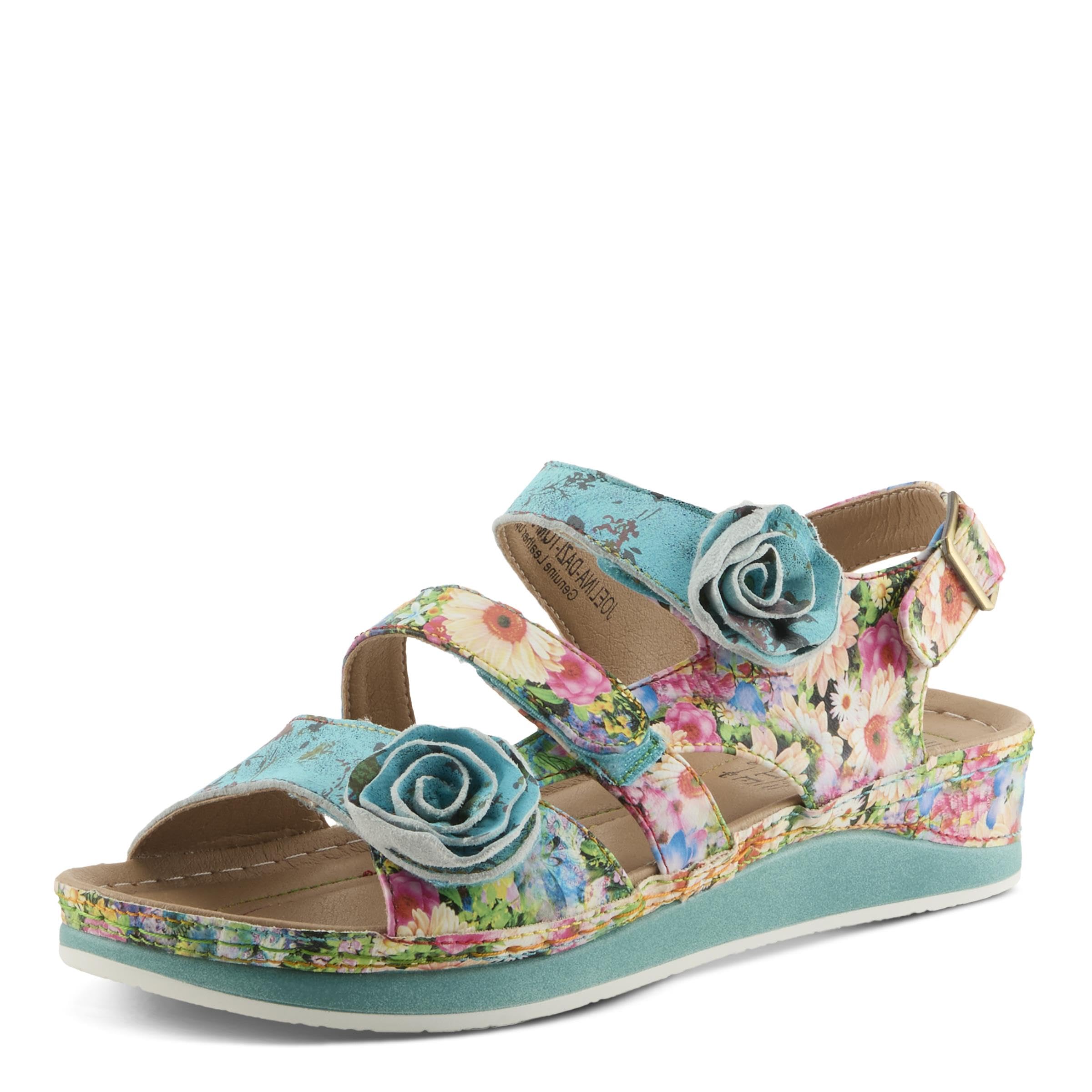 Spring Step L'Artiste Women's Joelina-Dazi Comfortable Ankle Strap Sandals - Perfect for Summer Outfits, Beach Vacations & Casual Wear