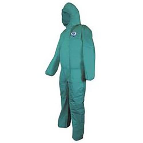 Honeywell Green 2XL SMMMS Polypropylene Disposable Coveralls - General Purpose Workwear for Construction, Painting & Industrial Safety - HONEYWELL 25596/2XL (Price per Each)