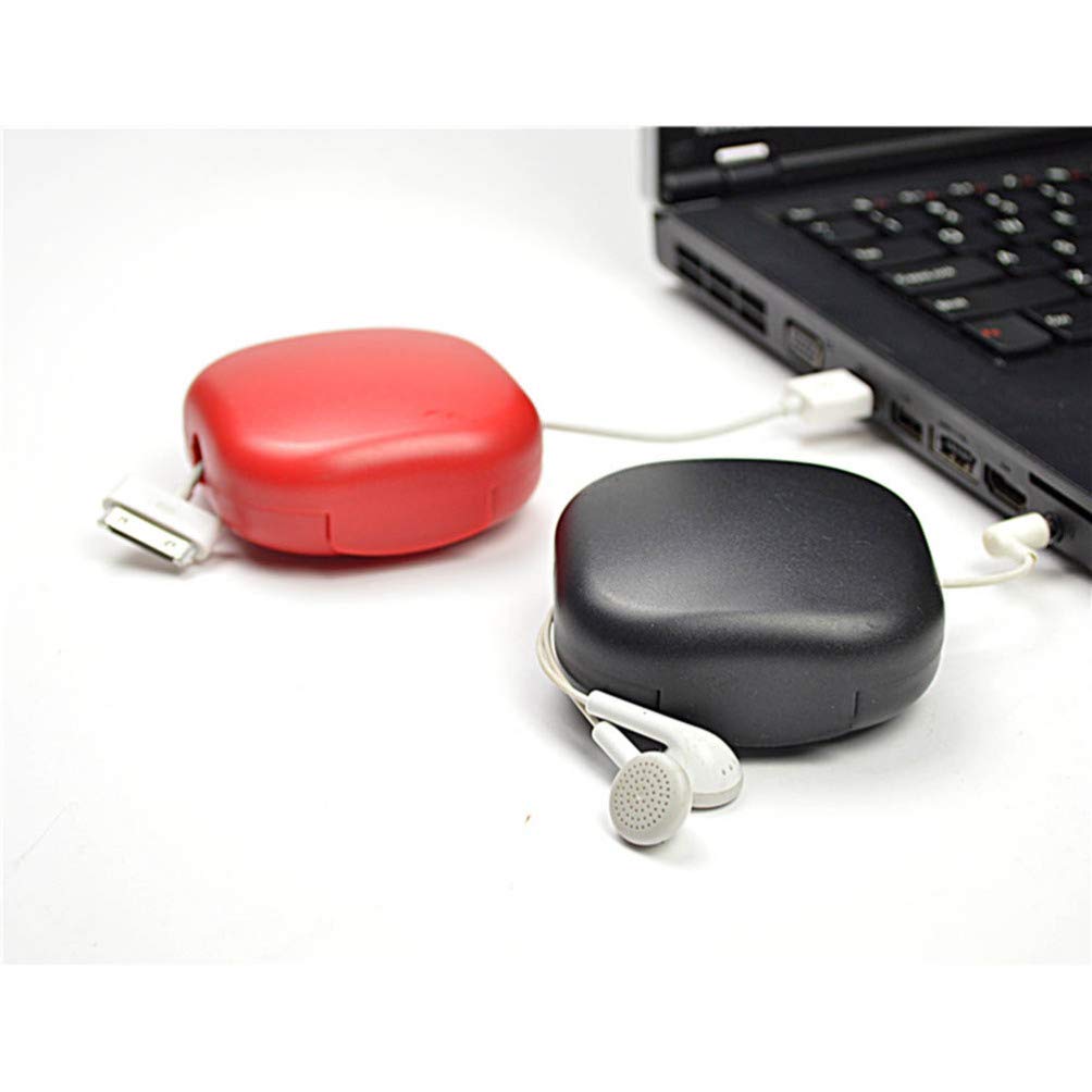 UKCOCO 6-Pack Earbud Case & Cable Organizer for Headphones, USB Cords - Travel & Home Use