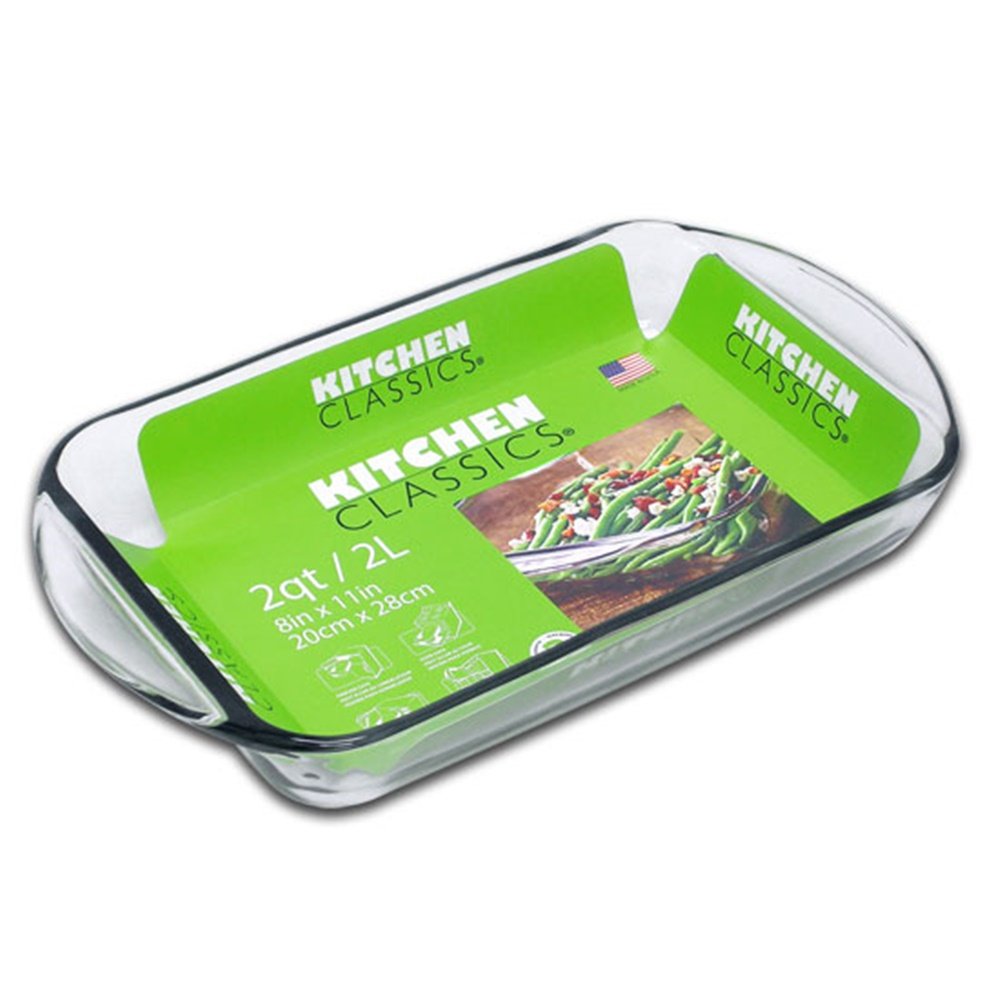 2 Quart Rectangular Glass Baking Dish 8
