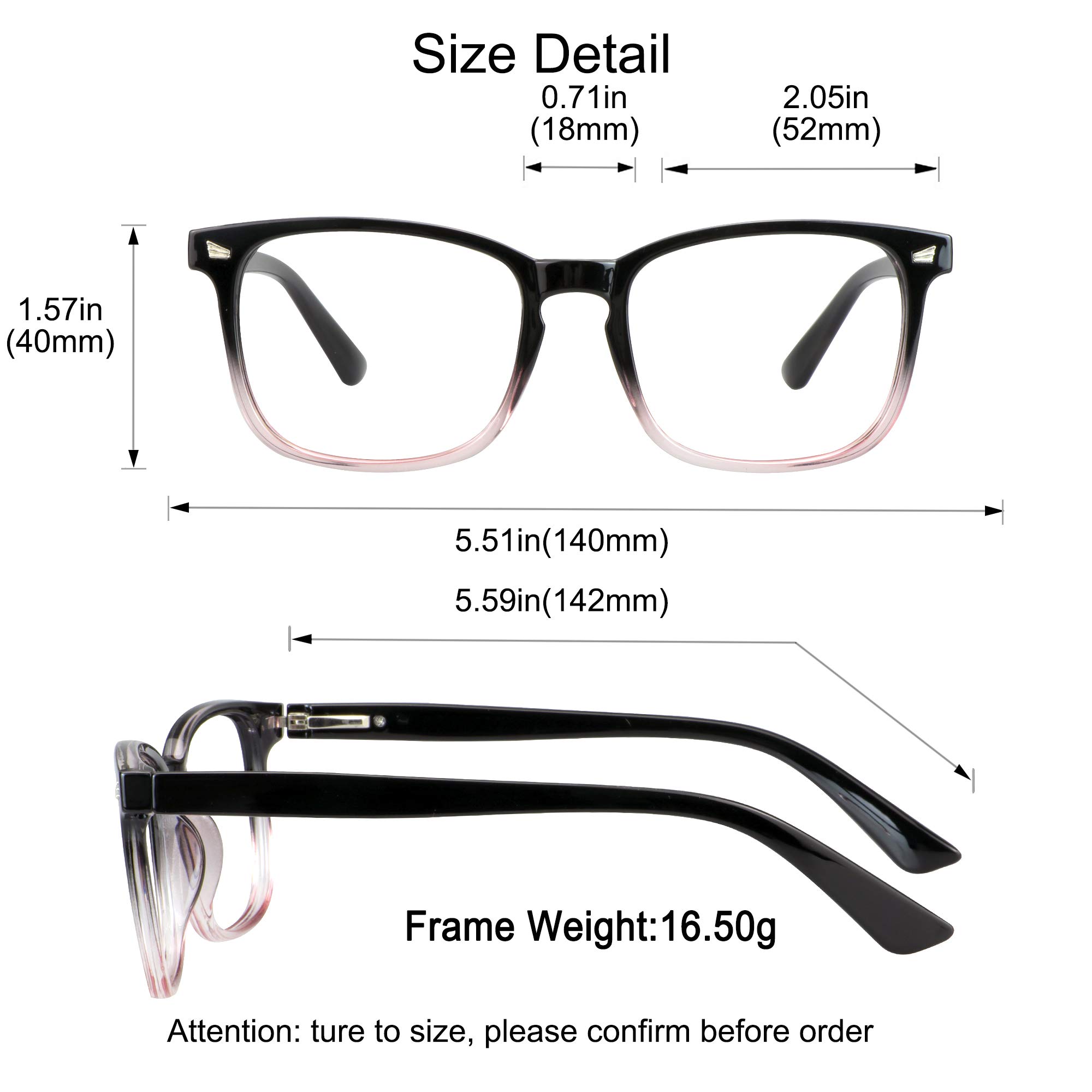 YEIN Progressive Multifocal Presbyopic Glasses - Photochromic Gray Sunglasses for Men & Women (0.00 to +1.50 Magnification) - Perfect for Reading, Driving & Outdoor Activities