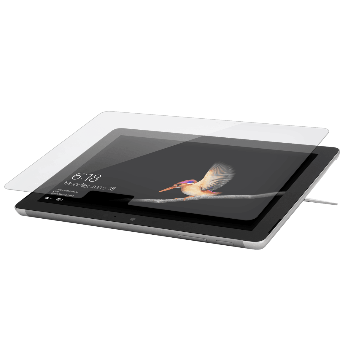 Premium Tempered Glass Screen Protector for Microsoft Surface Go 4/3/2 - 9H Hardness, HD Clear, Anti-Scratch, Bubble-Free - Perfect for Work, Study & Travel Protection