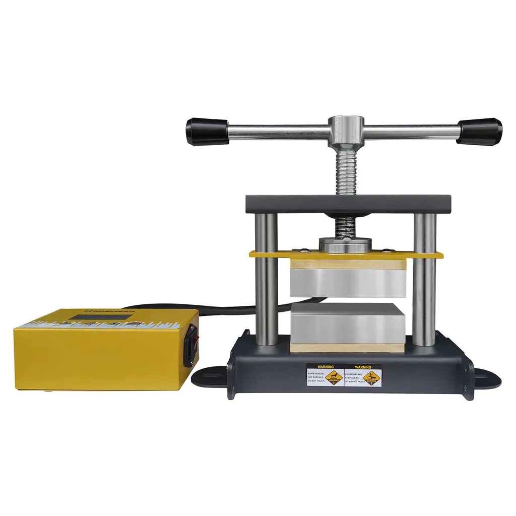 Rosineer Grip Twist 2.5 Ton Manual Rosin Press Kit with Pre-Press Mold & Parchment Paper - Perfect for Home DIY Rosin Extraction, Essential Oil Making, and Concentrate Production