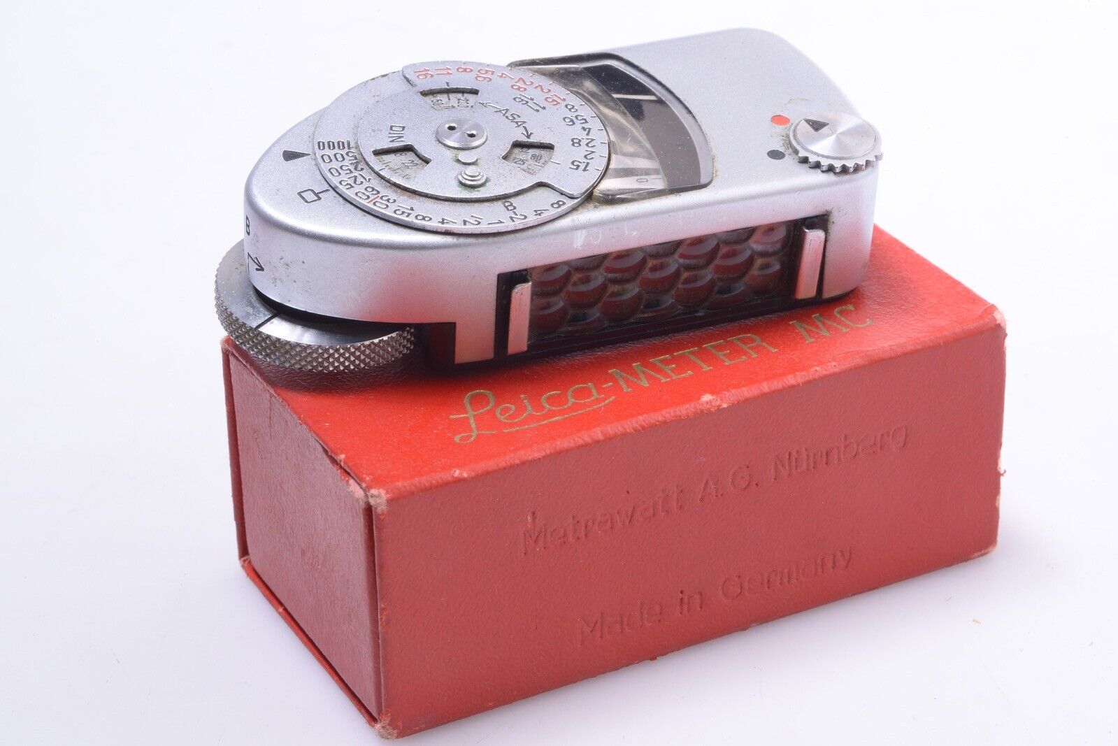 Leica Meter MC Silver - High Precision Light Meter for Photography & Videography - Perfect for Studio, Outdoor & Low Light Shooting
