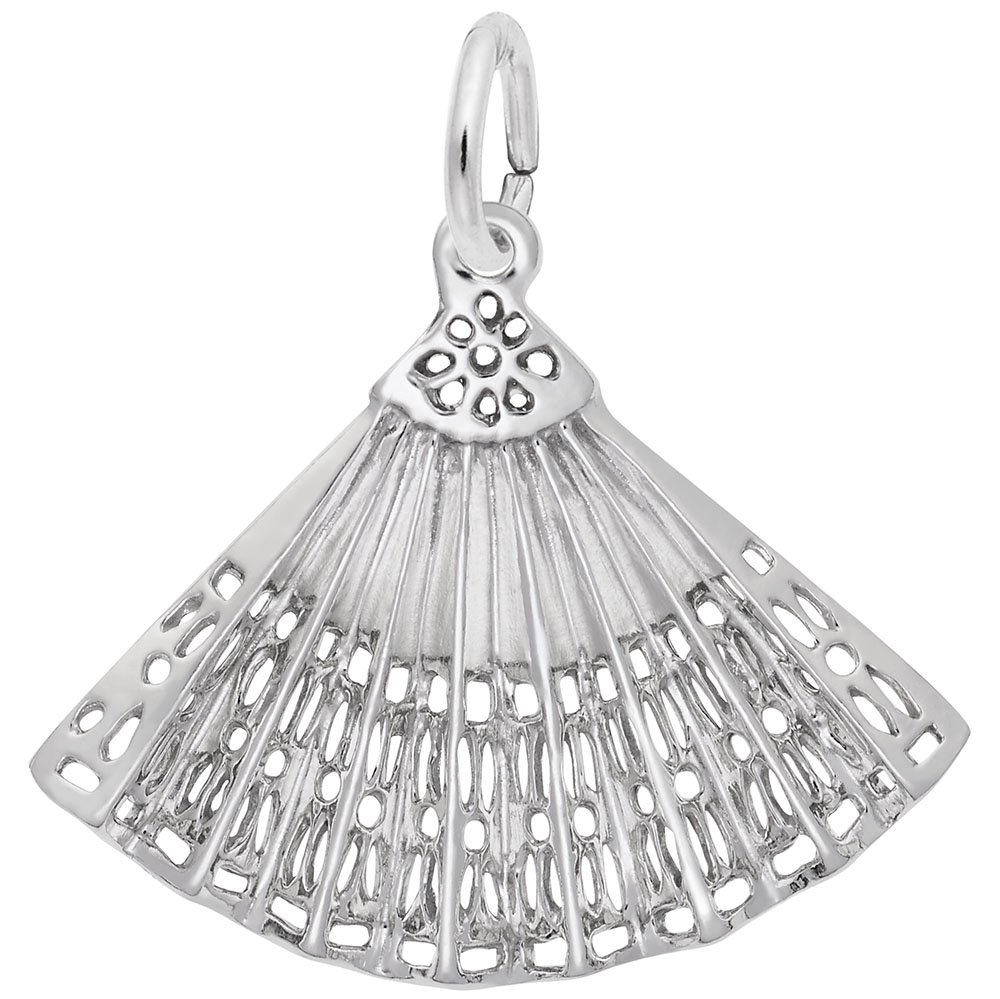 Fan Charm for Bracelets and Necklaces - Elegant Accessories for Everyday Wear, Gifts, and Special Occasions