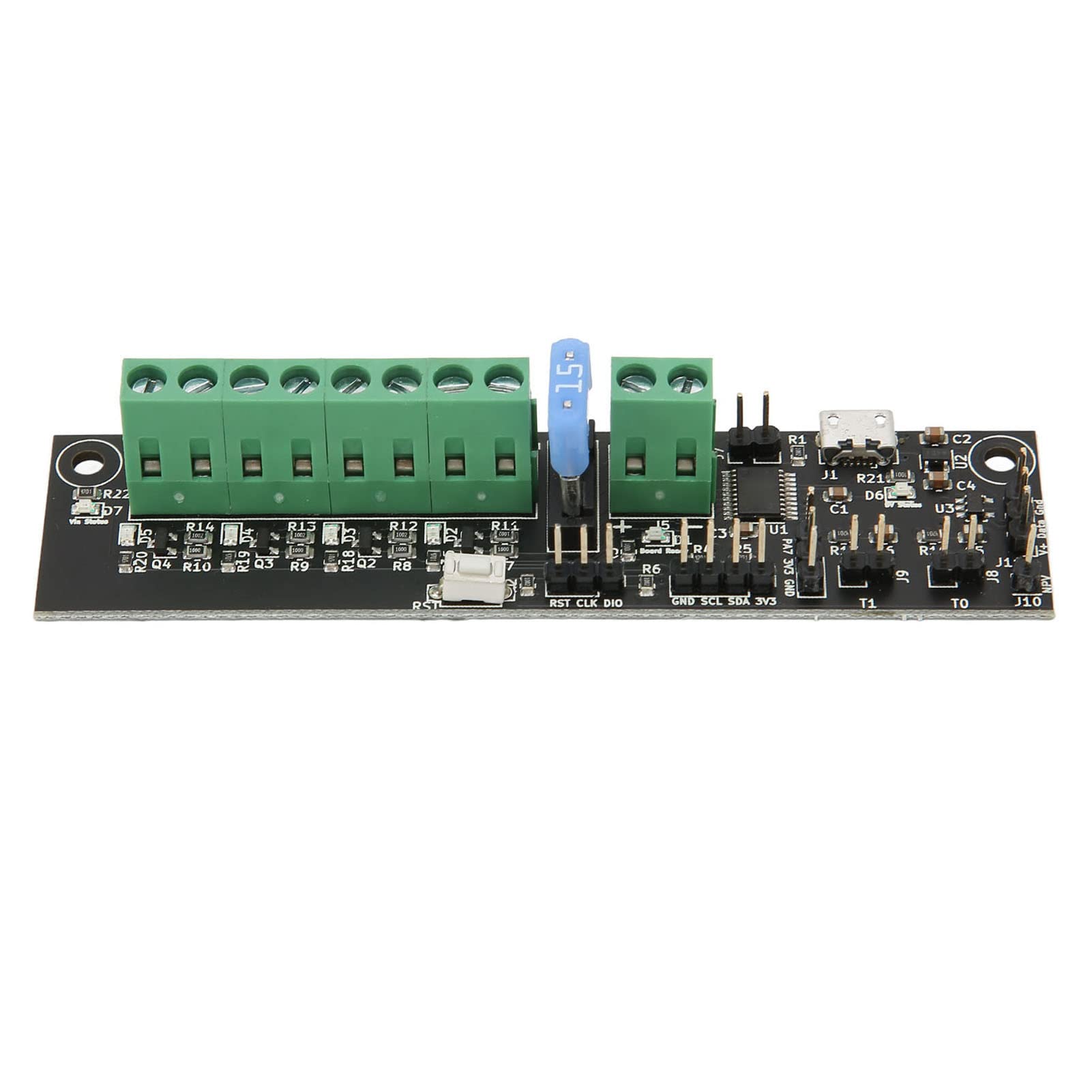 Voron V2.4 Klipper Expander Board with Internal Oscillator & Thermistor Input - High-Quality PCB 3D Printer Control Board | Perfect for Voron 2.4 Printer Upgrades & DIY 3D Printing Projects
