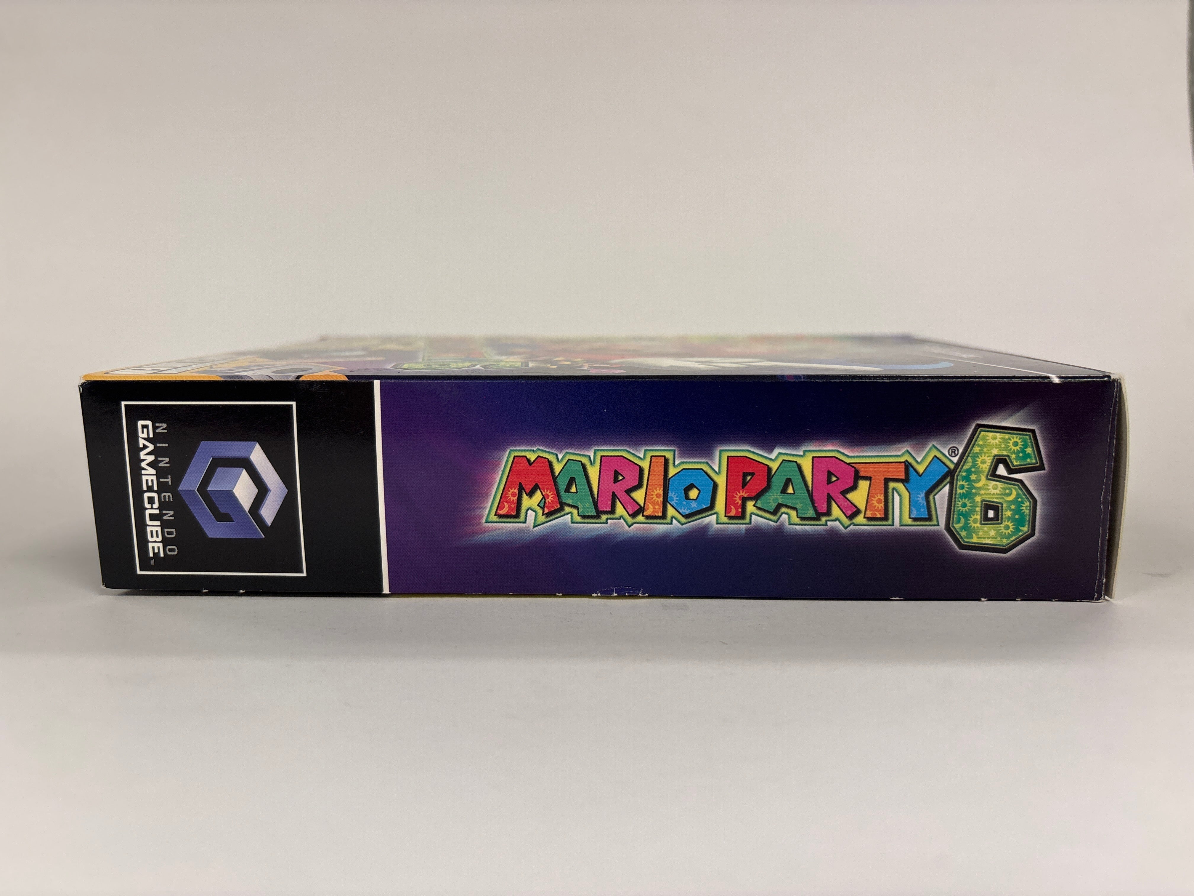 Mario Party 6 GameCube Case Only - Original Box Cover for Nintendo GameCube Collection - Perfect for Display, Storage & Replacement