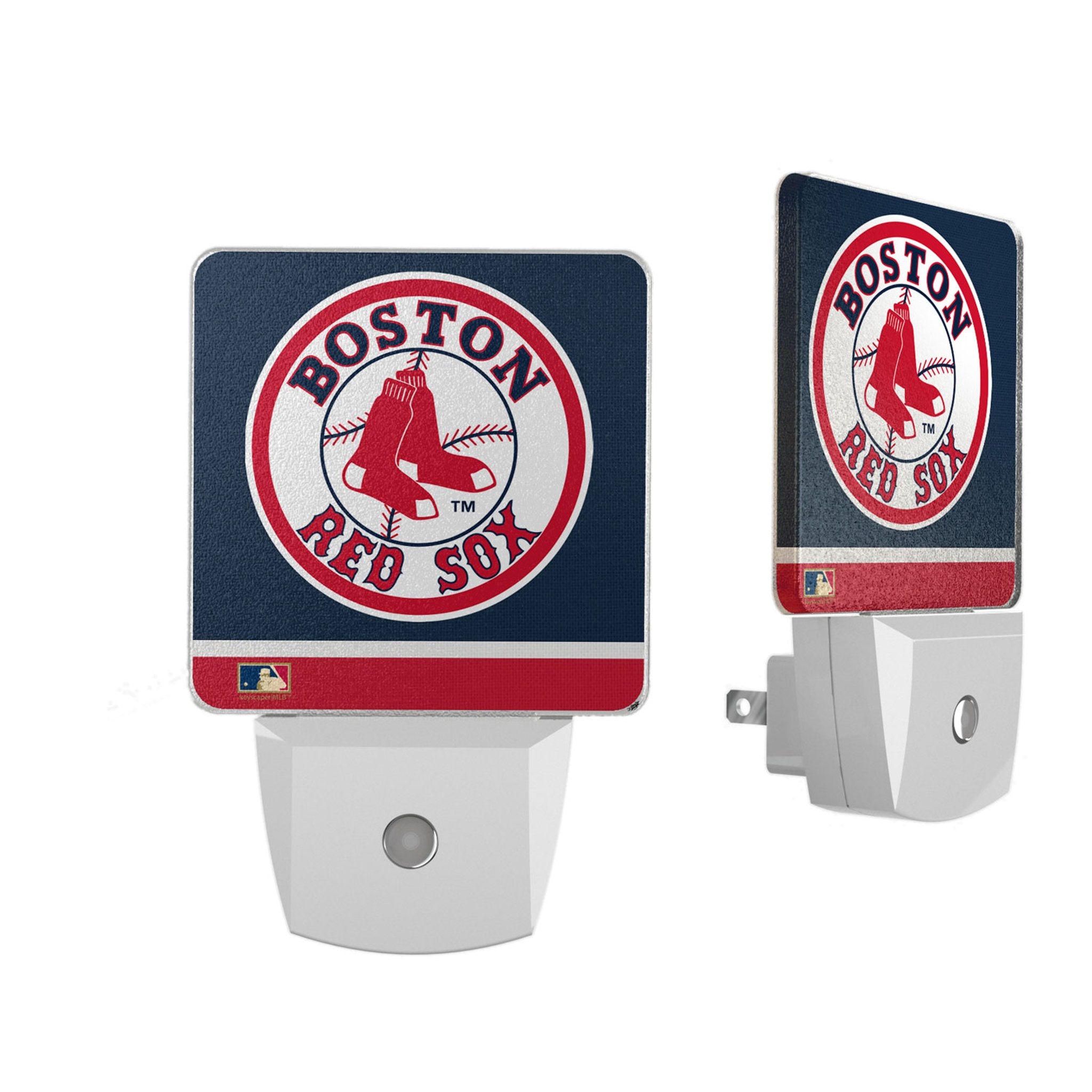 Boston Red Sox 1976 & 2008 Cooperstown Collection Night Light 2-Pack - MLB Baseball Team LED Night Lights for Bedroom, Kids Room, Sports Fan Gift