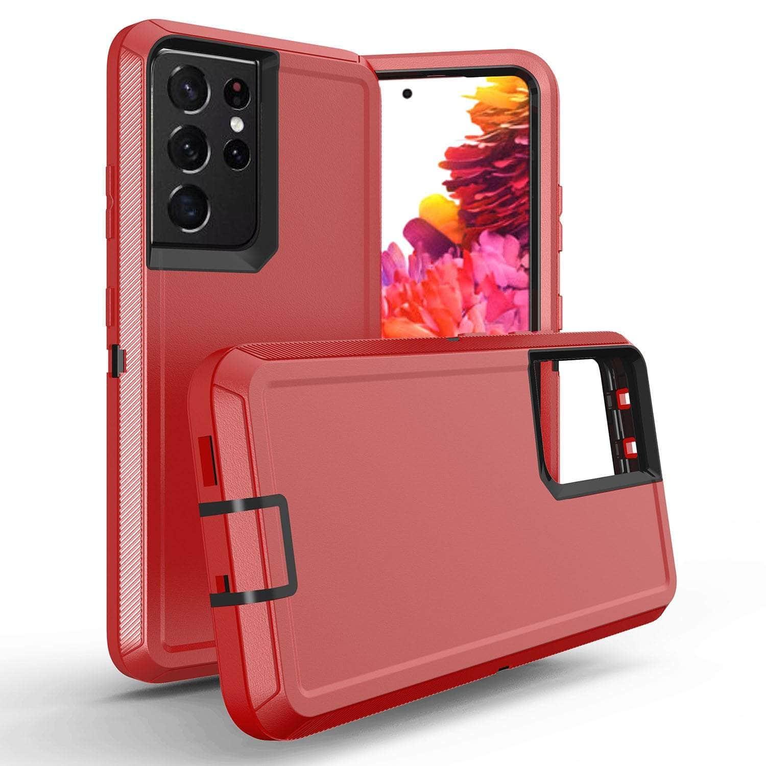 Durable Rugged Armor Shockproof Case for Samsung Galaxy S23 Plus - Heavy Duty Protection for Outdoor, Work & Active Lifestyle