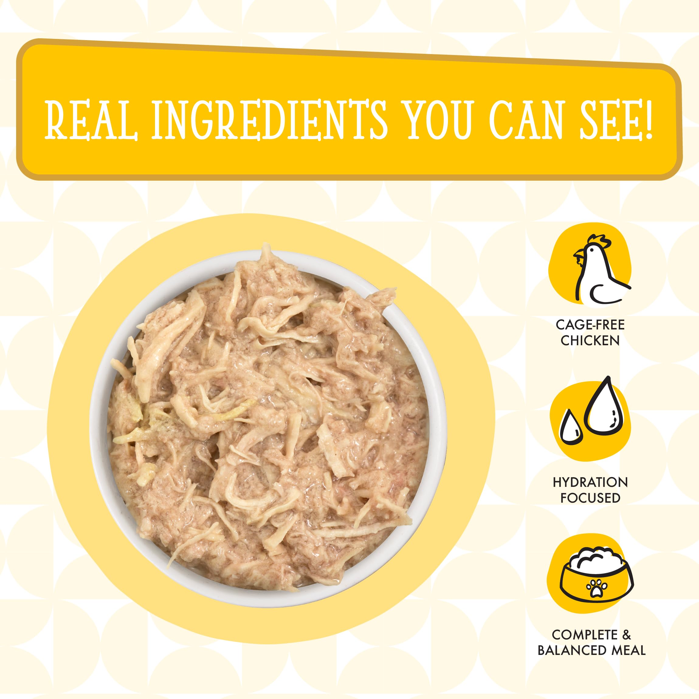 Weruva Cats in The Kitchen Chicken Frick 'A Zee Wet Cat Food - Grain-Free, Natural Chicken Recipe in Gravy, 10oz Cans (Pack of 12) - Perfect for Adult Cats' Daily Meals & Special Treats