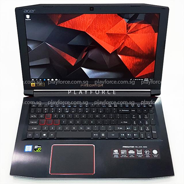 Acer Predator Helios 300 Gaming Laptop (Intel i7-8750H, NVIDIA GTX 1060, 16GB RAM, 256GB SSD, 15.6