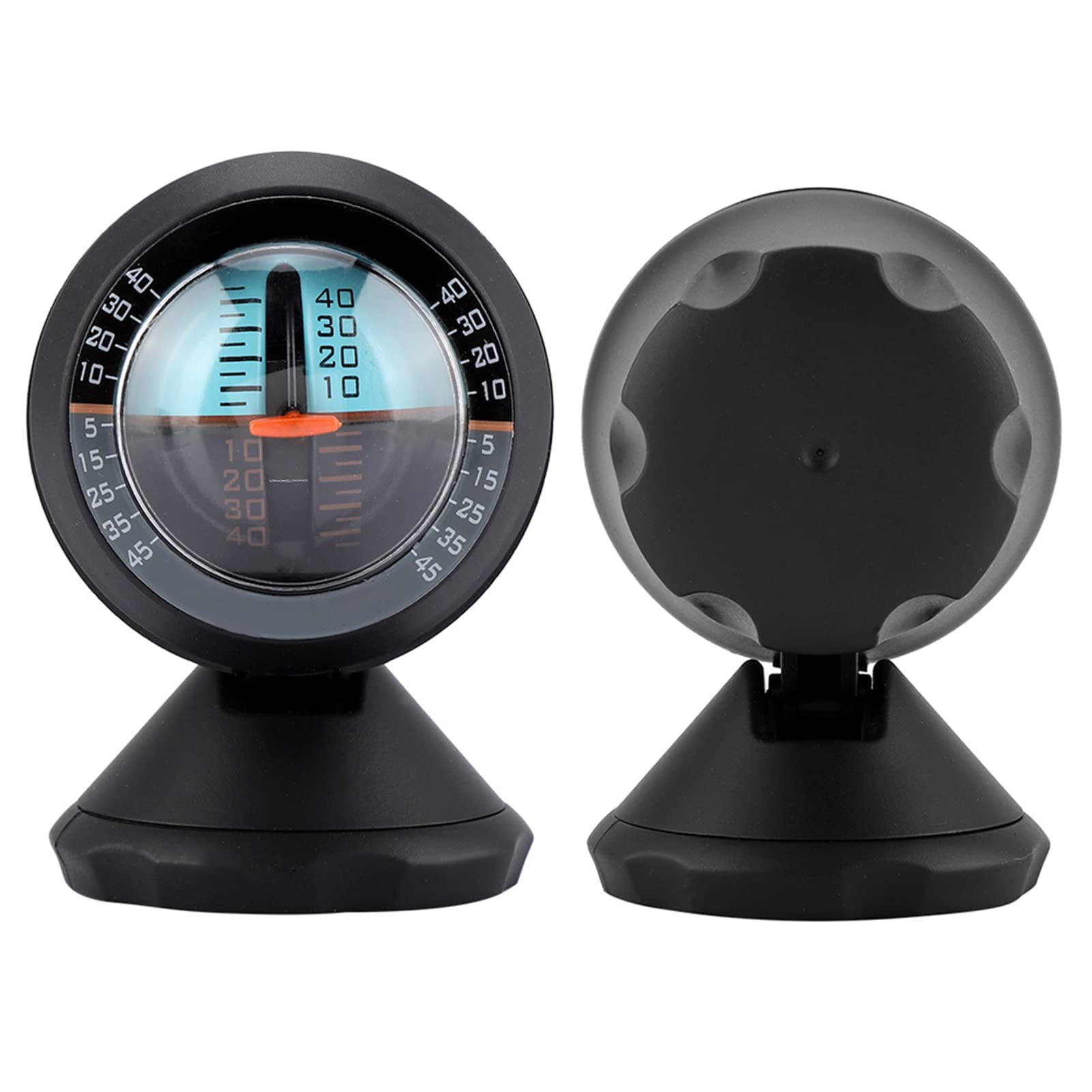 FIYO Digital Car Inclinometer & Tilt Gauge with Compass - Dashboard Mounted Level Indicator for Off-Road Vehicles, SUVs, Trucks - Essential Road Safety Instrument for Adventure & Daily Driving