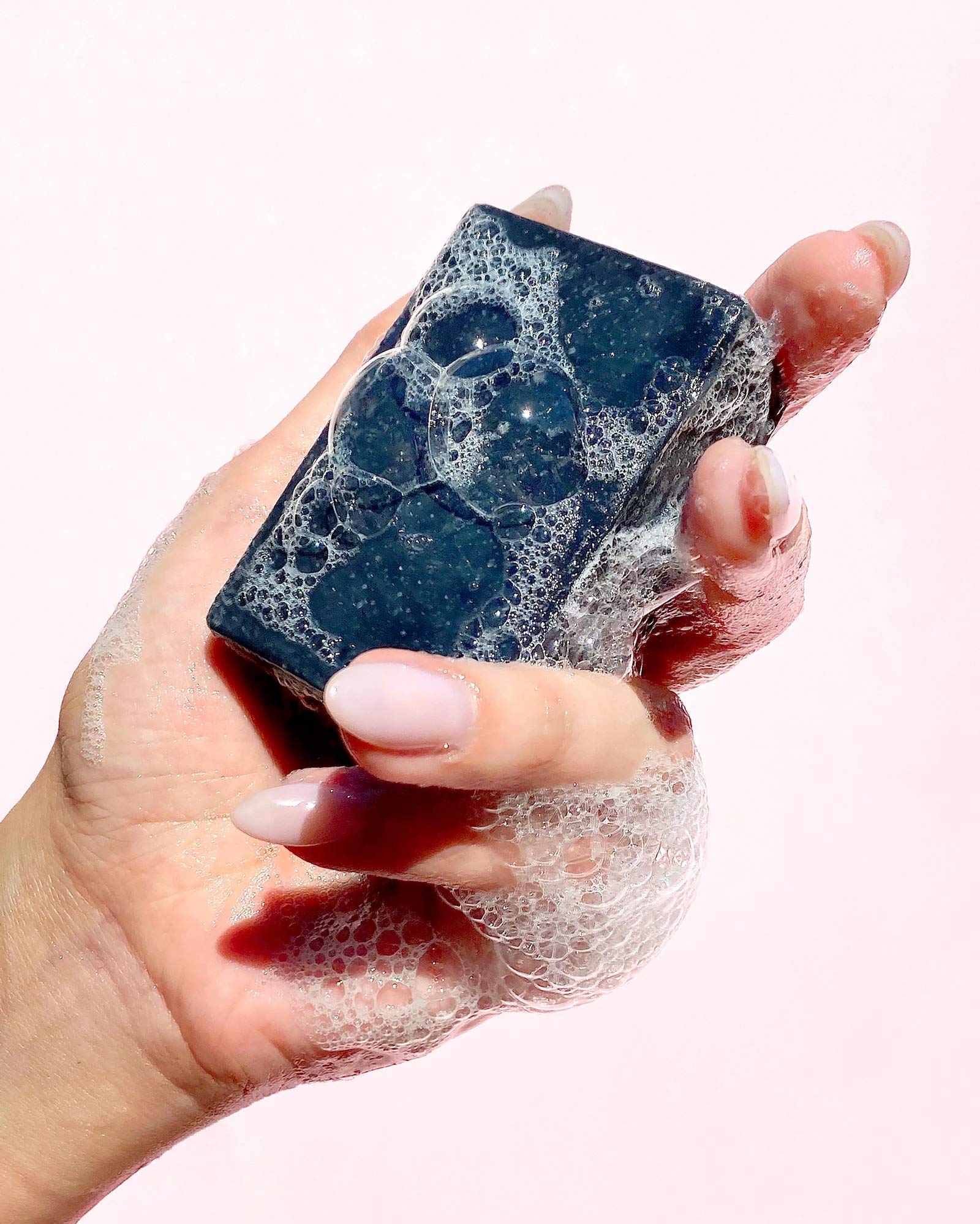 Best Charcoal Soap for Acne & Oily Skin - Deep Cleansing & Detoxifying Facial & Body Wash - Perfect for Daily Skincare & Men's Grooming Routine