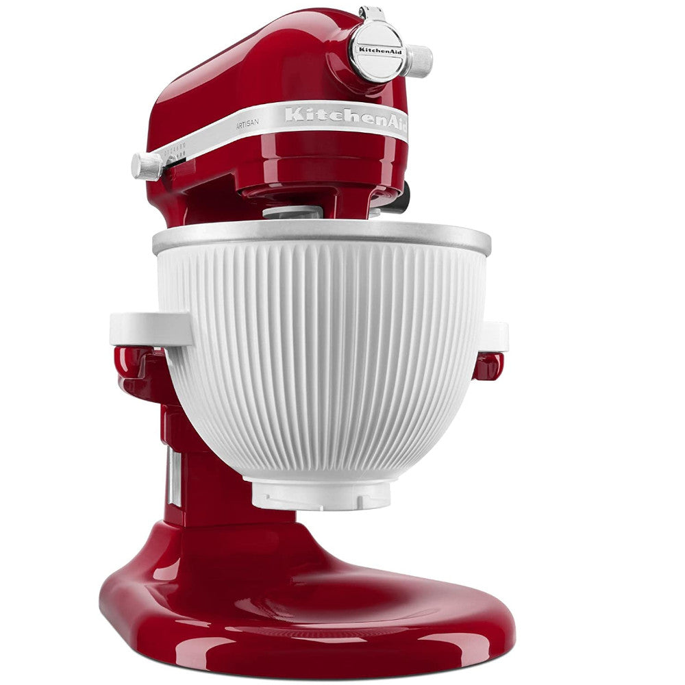 KitchenAid Ice Cream Maker Attachment KSMICM - Compatible with Stand Mixers - Make Homemade Ice Cream, Gelato & Sorbet - Perfect for Parties, Family Gatherings & Summer Treats