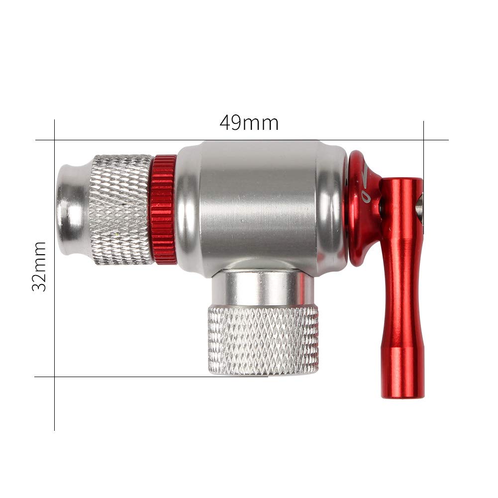 GUB P006 Mini Bike Pump with CO2 Inflator & Insulated Sleeve - Portable Bicycle Tire Inflator for Road & Mountain Bikes - Perfect for Cycling, Commuting, and Emergency Roadside Repairs