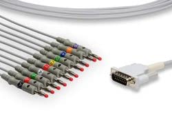 Technical Precision Replacement Direct-Connect Cables for Burdick 60-00283-01 - Perfect for Medical Equipment & Diagnostic Device Connectivity