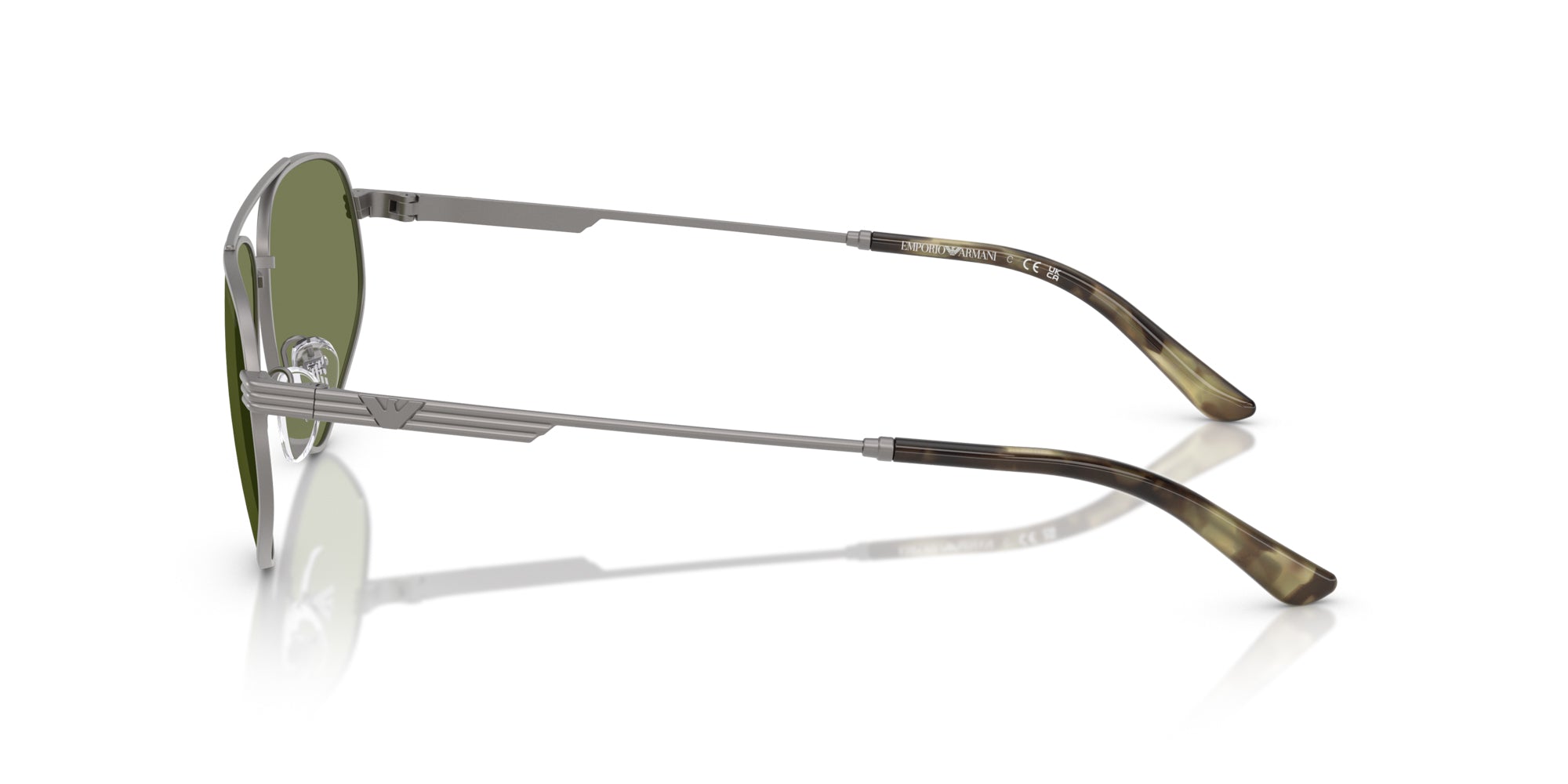 Emporio Armani EA2156 Sunglasses - Polarized UV Protection Aviator Style for Men & Women - Perfect for Driving, Travel & Outdoor Activities
