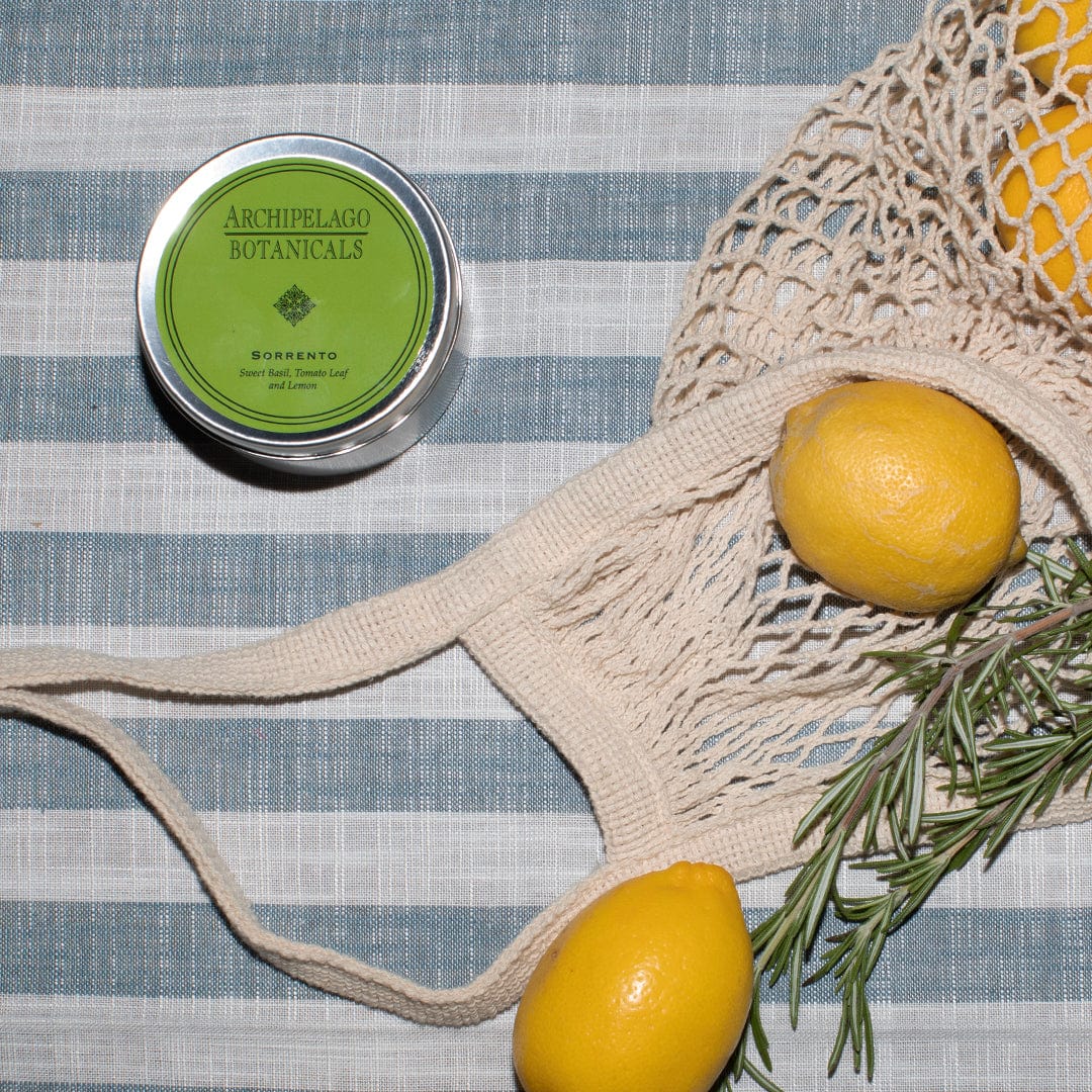 Sorrento Travel Tin Candle - Handmade Soy Wax Candle with Essential Oils, Perfect for Gifts, Home Decor, and Relaxation - Ideal for Travel, Bathroom, Bedroom, and Meditation Spaces