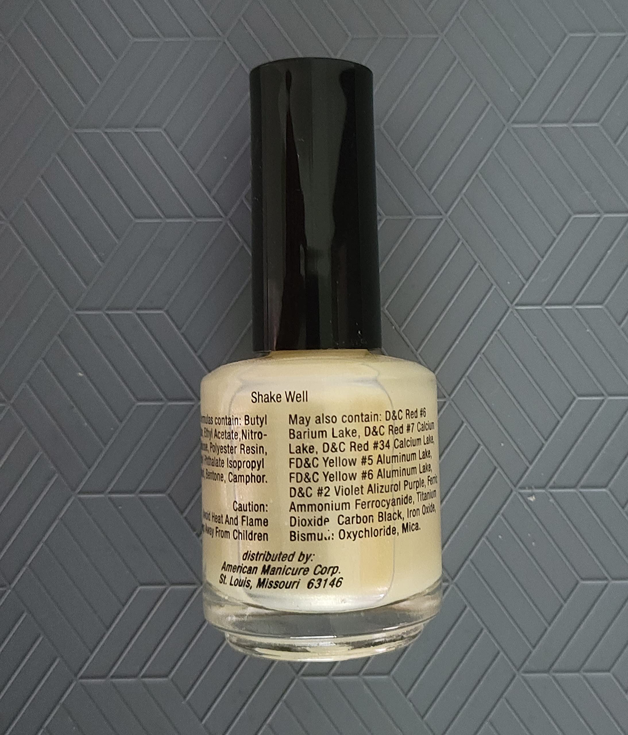 Gold Dust Nail Polish 0.5 fl oz - American Sheer Effects Manicure for Long-Lasting Shine | Perfect for Parties, Weddings & Special Occasions
