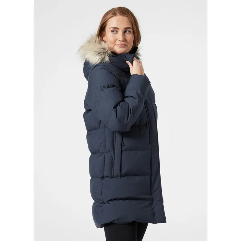 Blossom Puffy Winter Parka for Women - Warm Insulated Hooded Coat, Windproof & Waterproof, Perfect for Snowboarding, Skiing & Cold Weather Outdoors