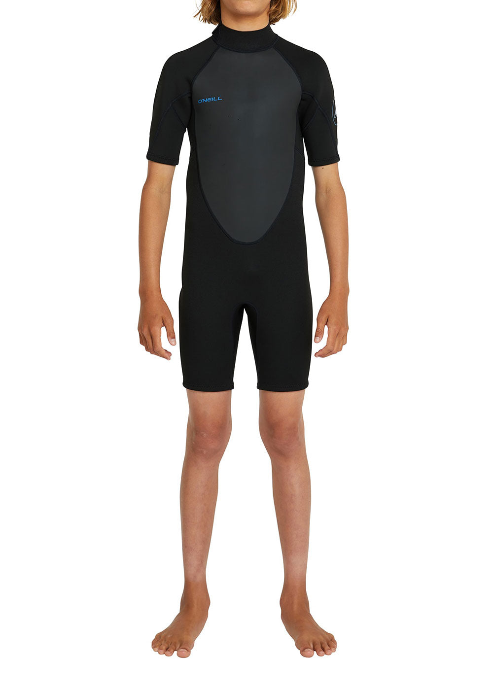 O'Neill Boys Reactor 2mm BZ SS Spring Suit Wetsuit - Youth Shorty Wetsuit for Surfing, Swimming & Water Sports - Perfect for Spring & Summer Beach Activities