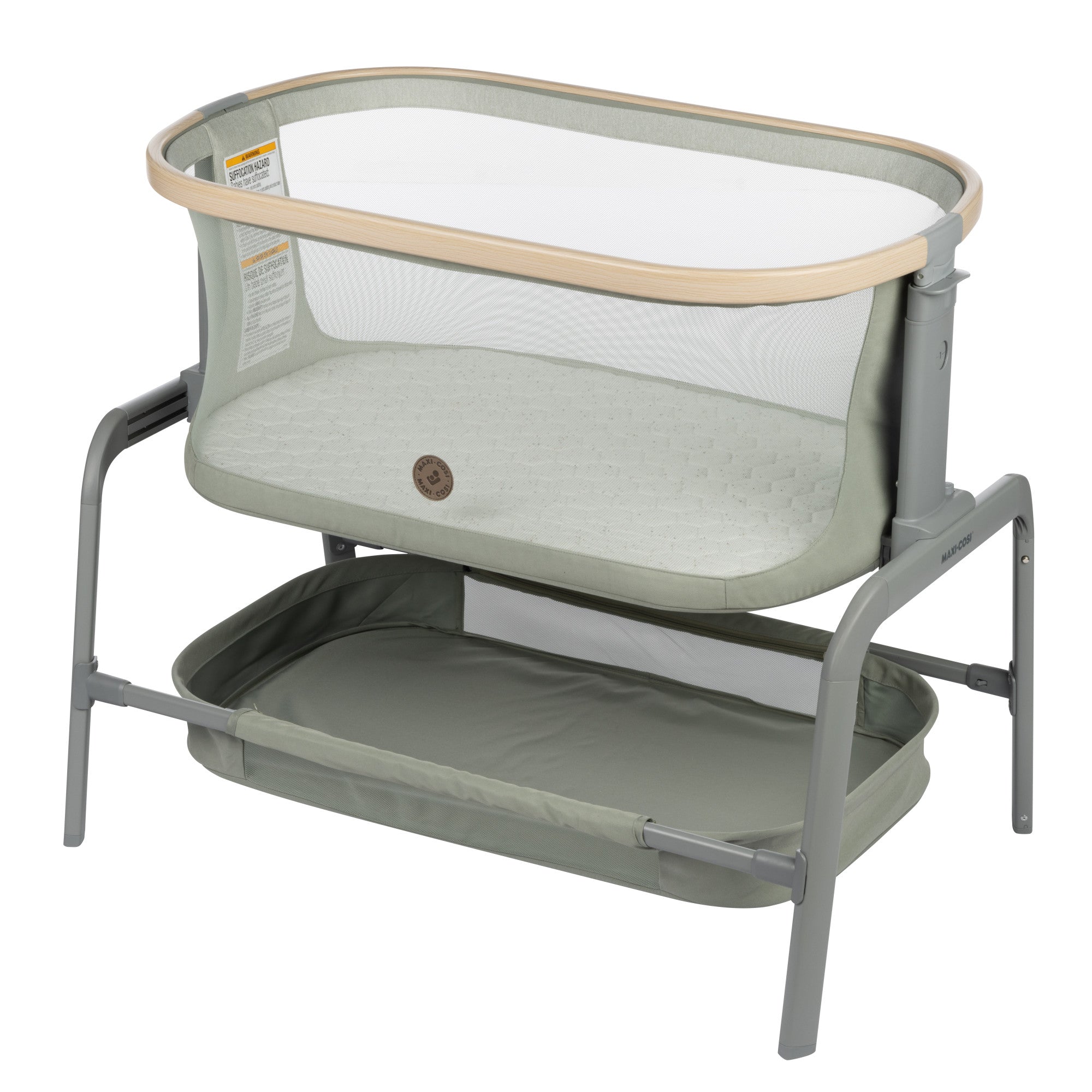 Maxi Cosi Iora 2-in-1 Co-Sleeper Bassinet | Convertible Baby Bedside Sleeper & Portable Crib for Newborns | Safe & Comfortable Nursery Sleeping Solution for Infants 0-6 Months | Perfect for Bedroom, Nursery, or Travel Use
