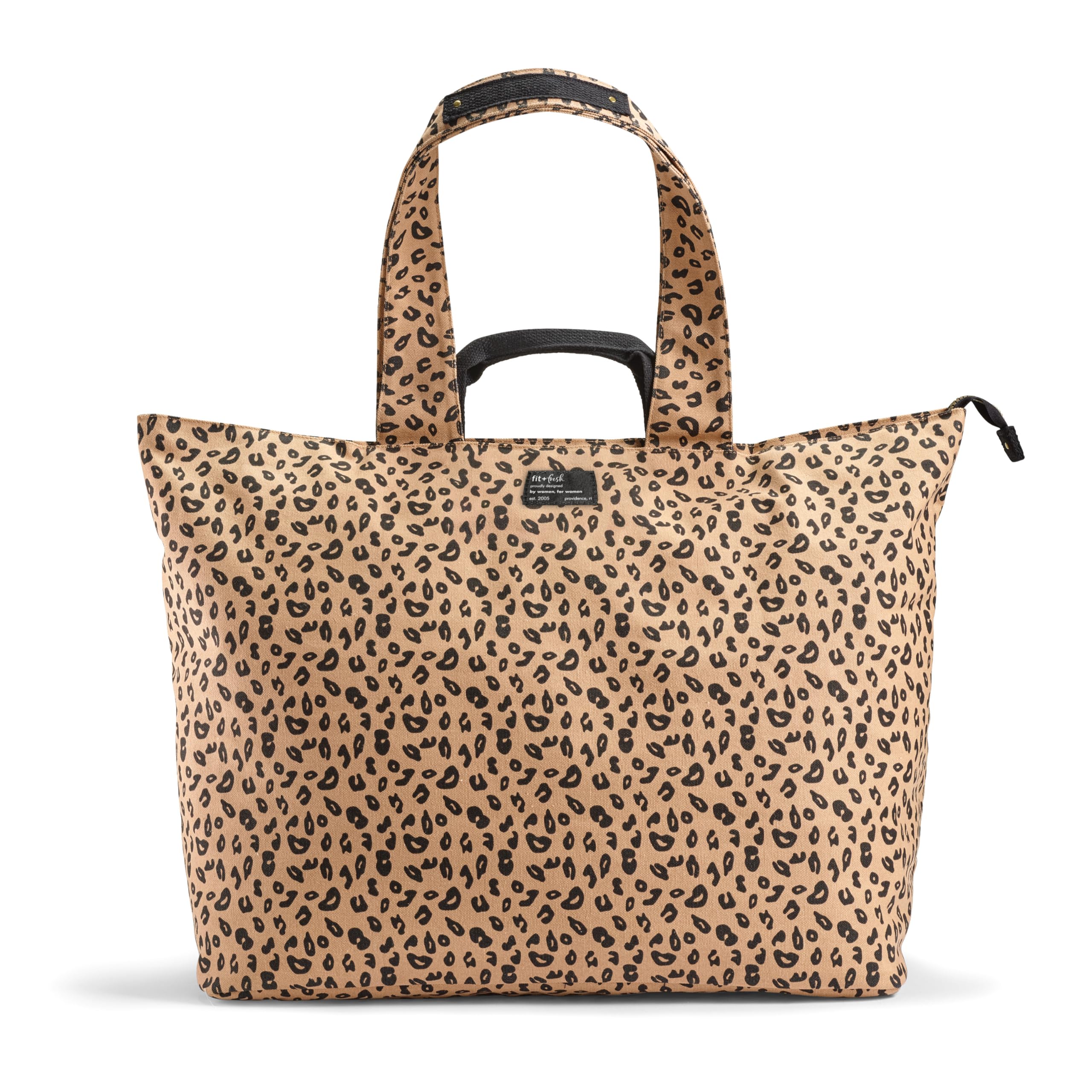 Fit & Fresh Extra Large Weekender Tote Bag for Women with Multiple Pockets - Perfect for Travel, Overnight Trips & Gym Use