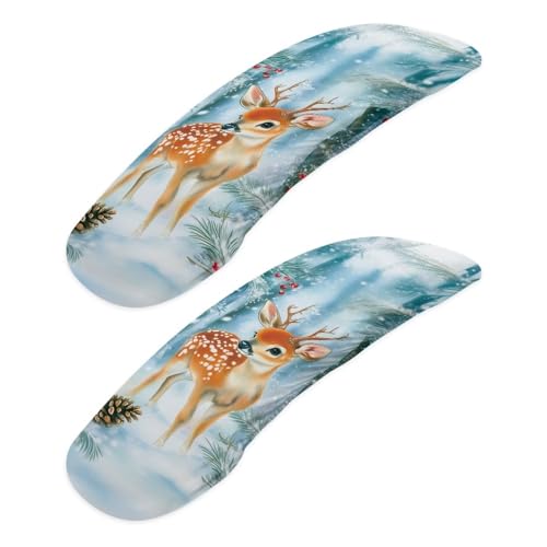 Blue and Brown - Deer