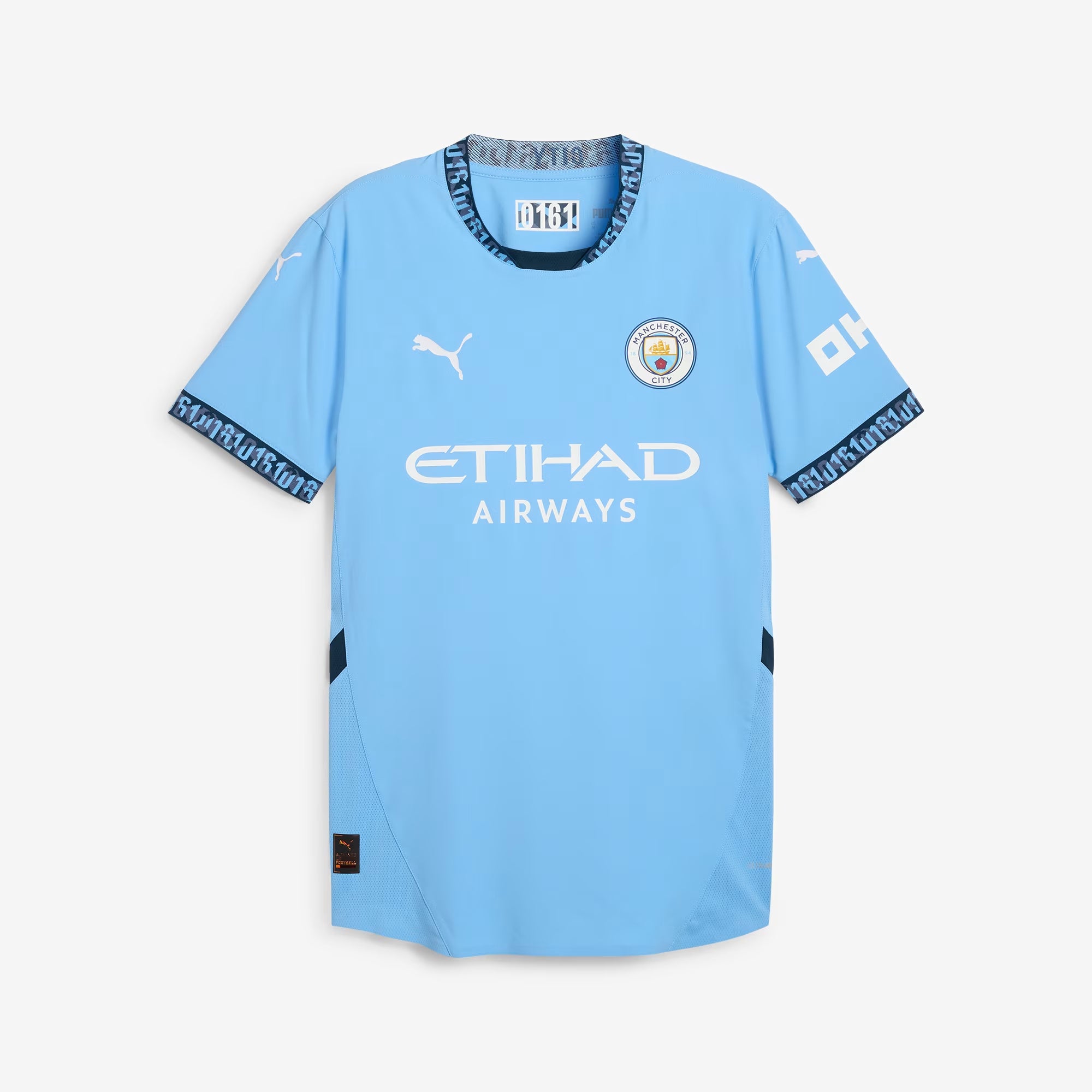 PUMA Manchester City 2024/25 Match Home Jersey - Authentic Football Soccer Shirt for Men & Women - Perfect for Games, Training & Fan Support