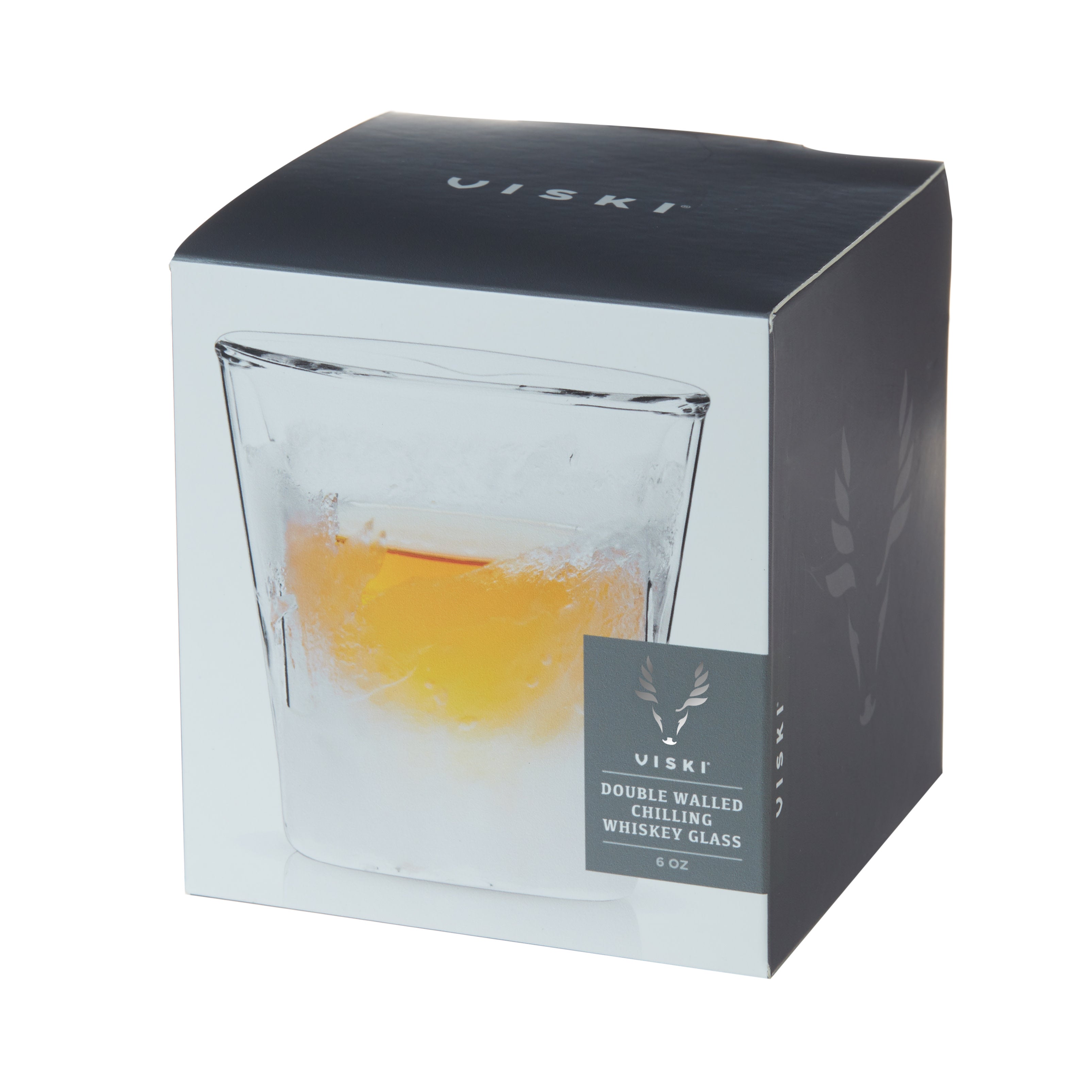 Premium Double Walled Whiskey Glasses Set - 12oz Insulated Tumbler for Scotch, Bourbon & Cocktails - Perfect for Home Bar, Gifts & Entertaining