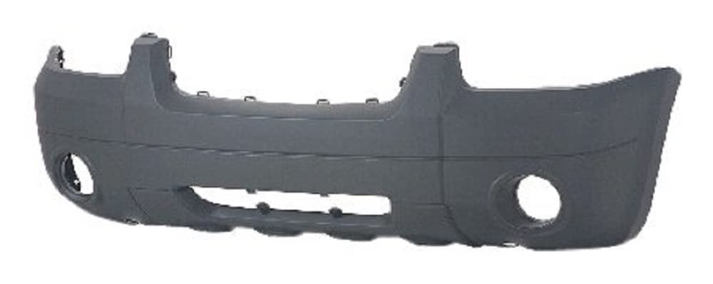Sherman Replacement Front Bumper Cover Compatible with Ford Escape - FO1000571 PartsLink Number - Durable Auto Body Repair Part for Collision Damage & Vehicle Restoration