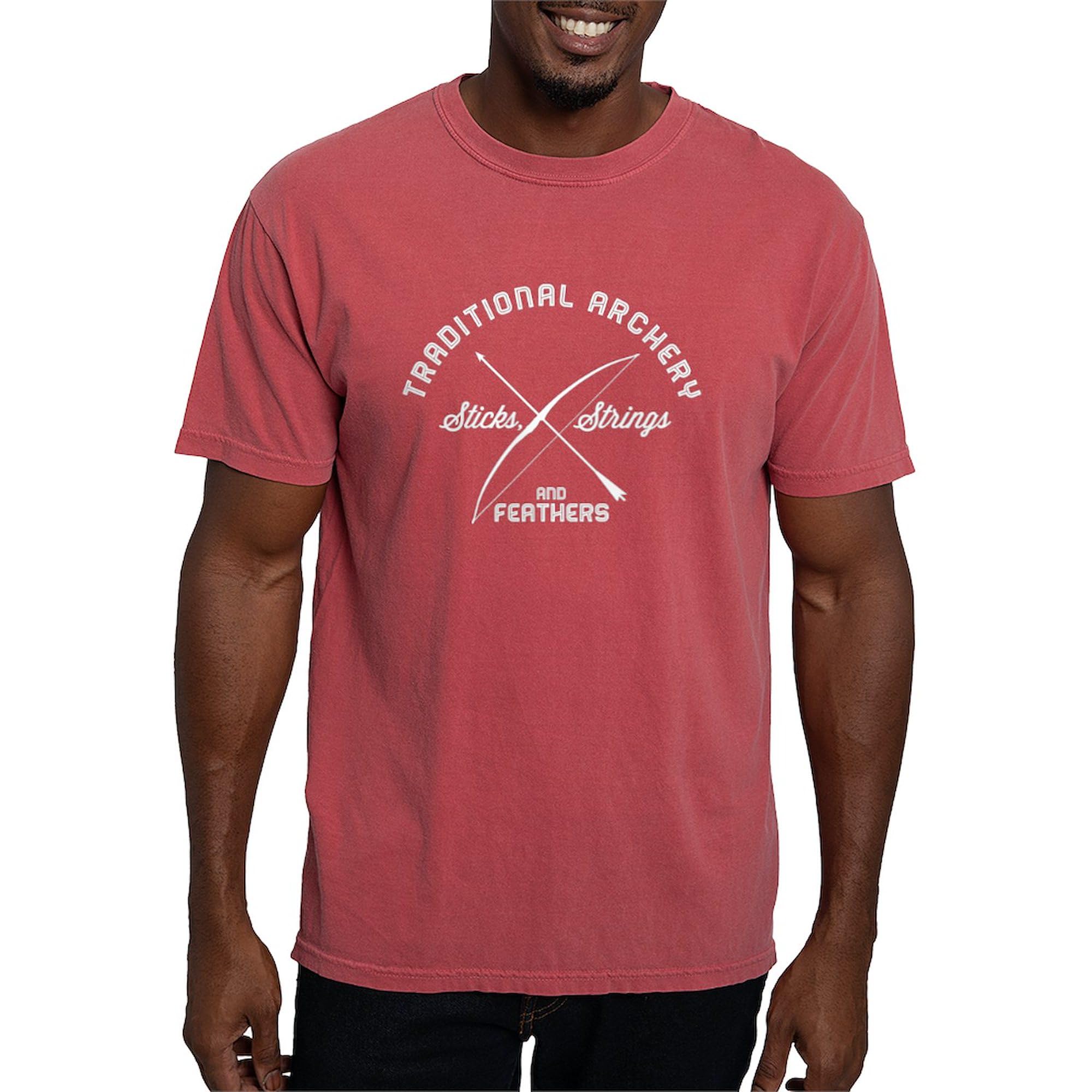 Men's Comfort Colors Archery T-Shirt - CafePress Trad Design | Perfect for Outdoor Activities, Hunting & Casual Wear