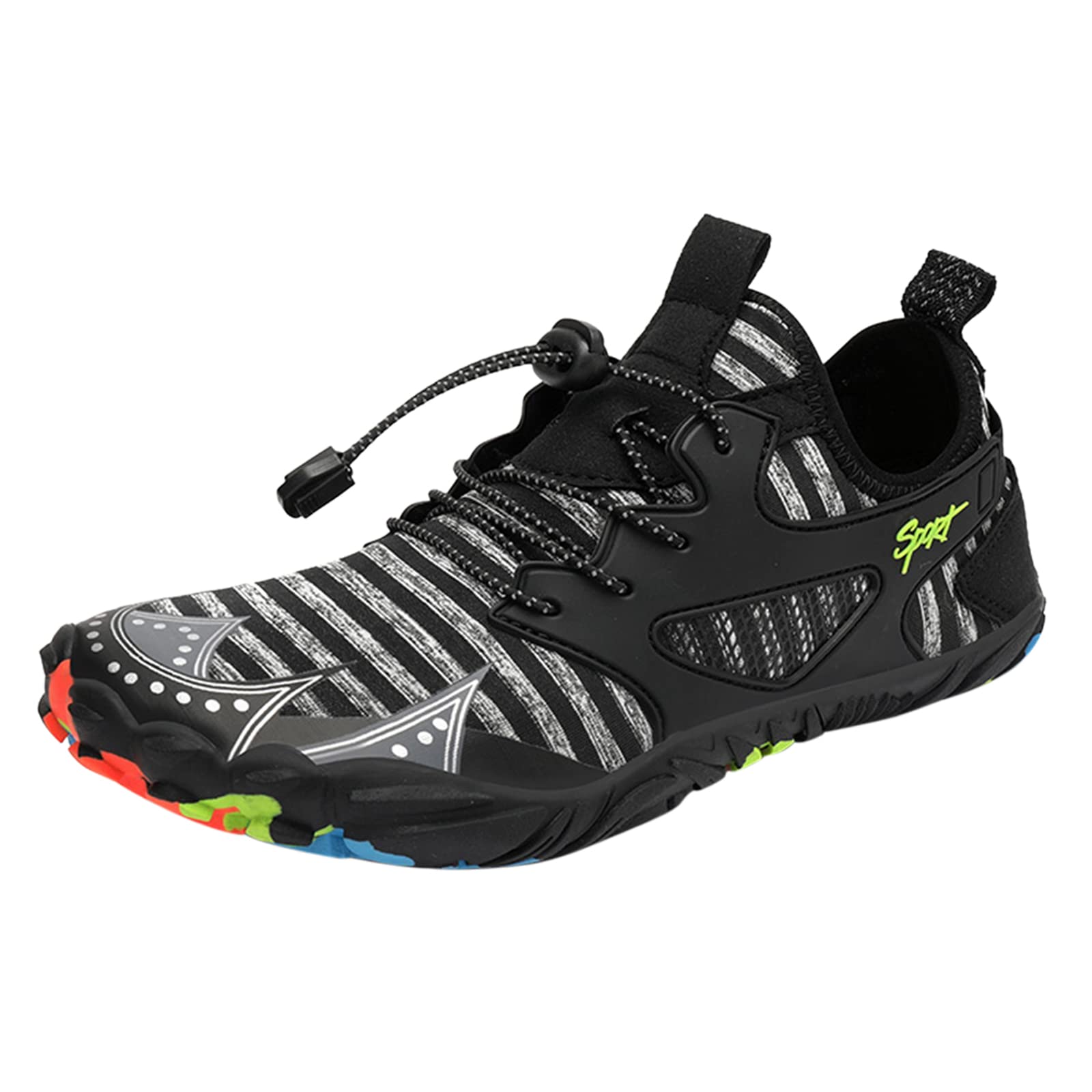 **Men's Quick-Dry Water Shoes - Lightweight Summer Sports Shoes for Swimming, Diving, Hiking & Training | Breathable & Comfortable for Outdoor Activities**