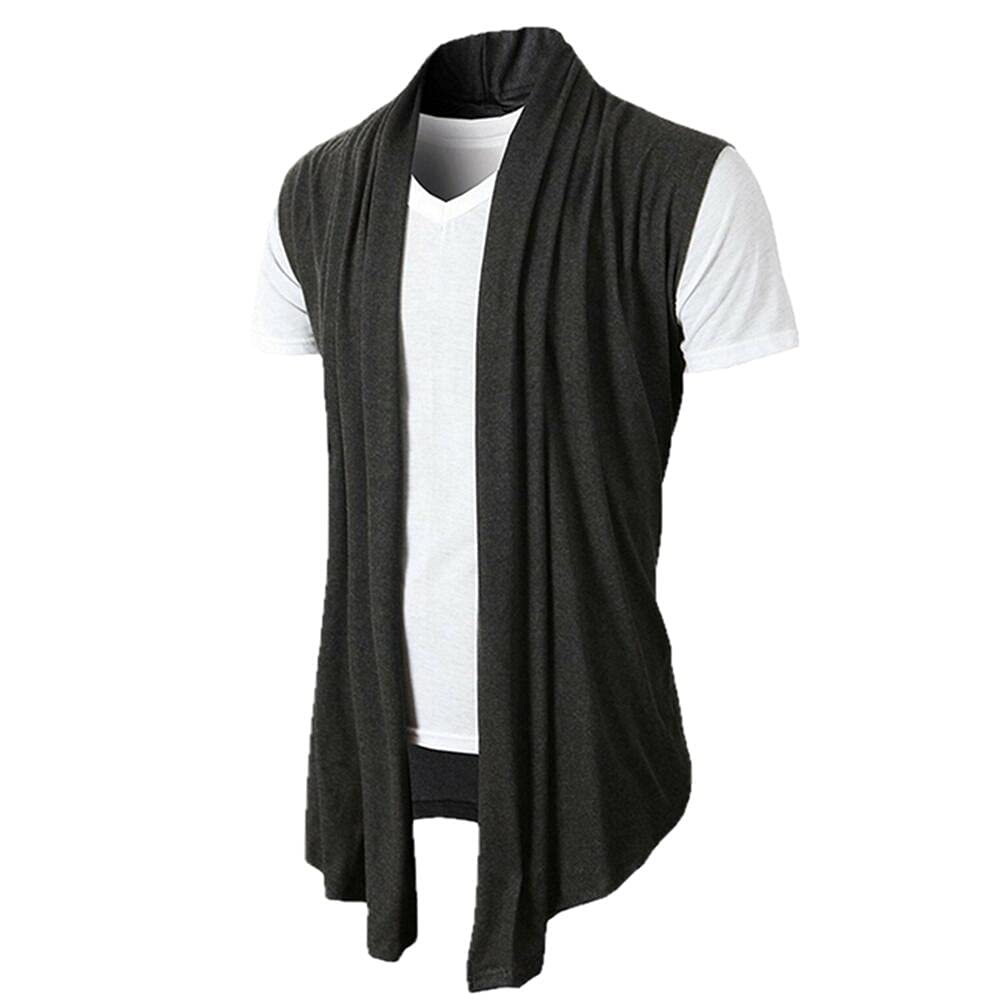 Men's Sleeveless Summer Jacket Vest - Lightweight Breathable Outdoor Activewear for Hiking, Running & Travel