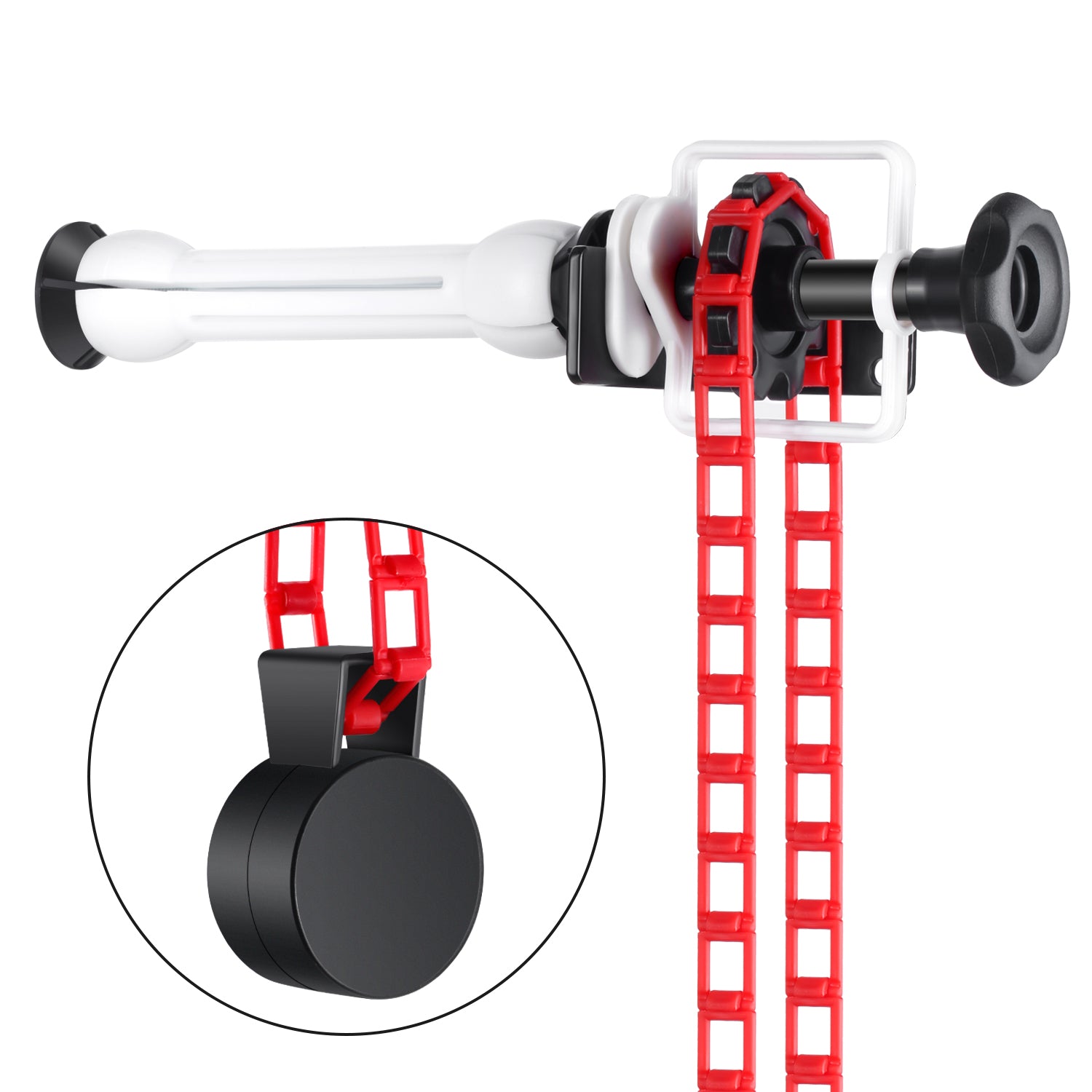 NEEWER Single Roller Wall Mount Manual Background Support System for Photography Studio, YouTube Videos & Live Streaming