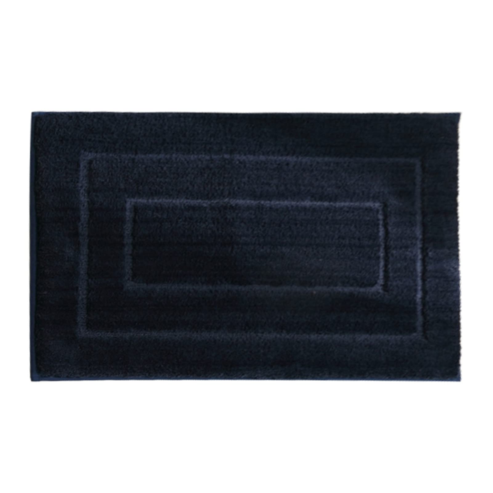 Non-Slip Bathroom Mat - Water Absorbent & Stain Resistant Polyester Floor Mat for Bathroom & Kitchen - Soft Texture 40x60cm - Perfect for Shower, Bathtub & Sink Areas (Blue)