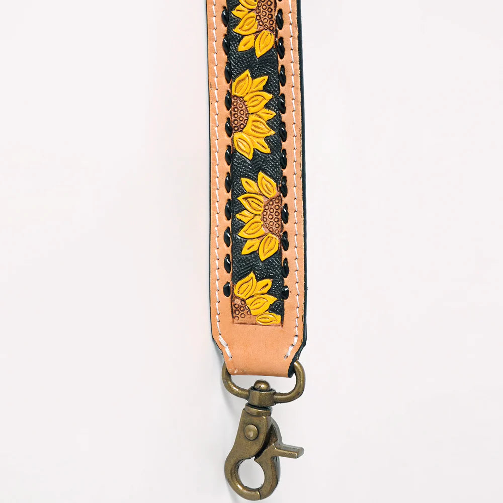American Darling Sunflower Crossbody Bag Strap - Adjustable Floral Purse Strap for Women, Girls - Perfect for Casual Outings, Shopping & Travel Accessories