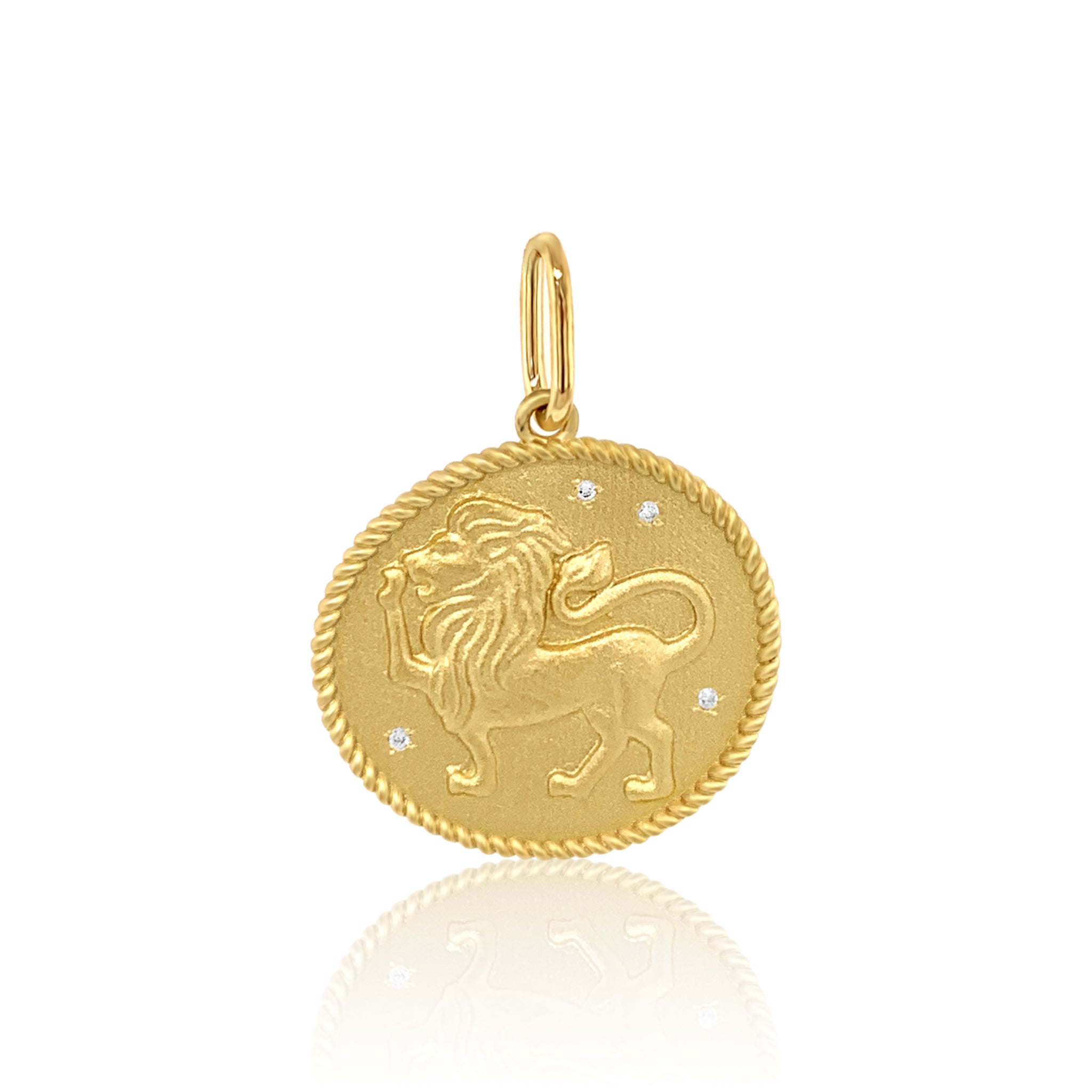 Double Sided Zodiac Charm Necklace Pendant - Personalized Birth Sign Jewelry for Women - Perfect for Daily Wear, Gifts & Astrology Lovers