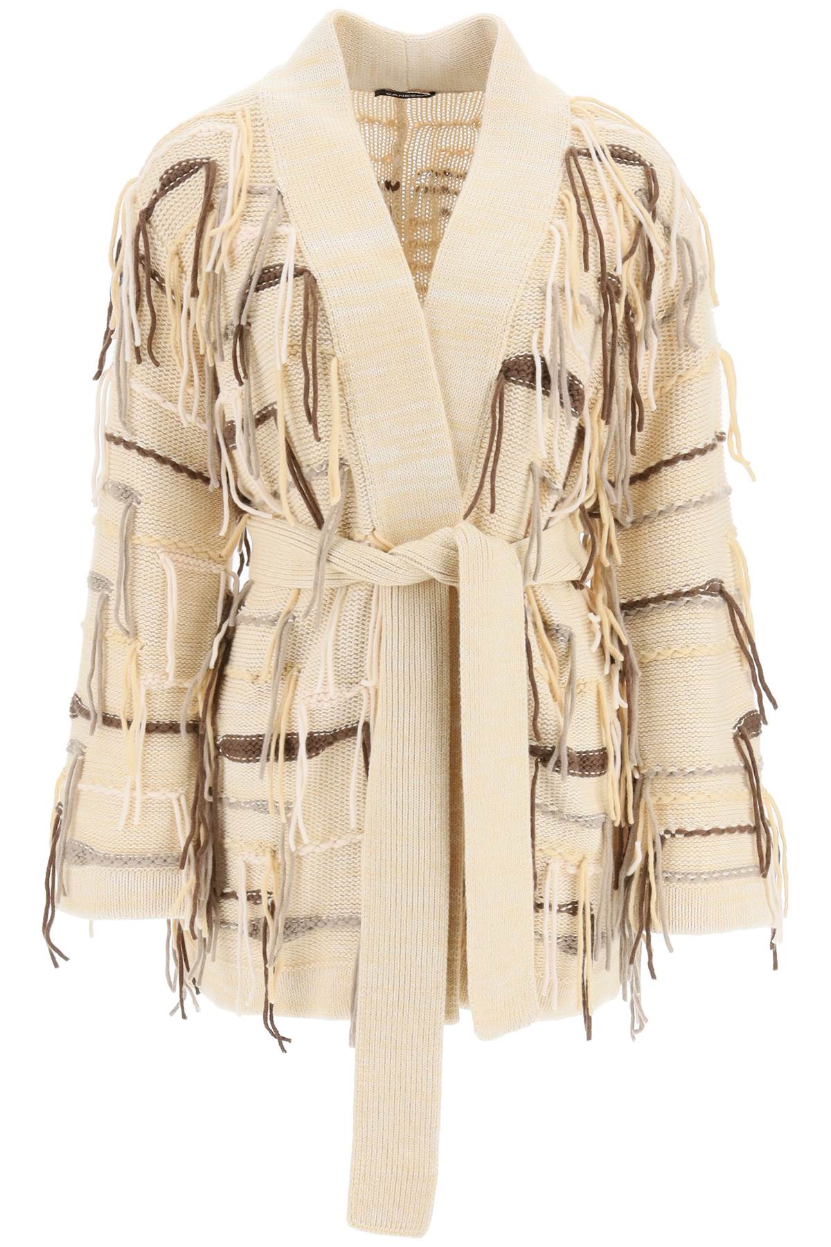 Luxury Canessa Cashmere & Cotton Cardigan for Women - Soft 'Desertland' Knit Sweater | Perfect for Fall Layering & Winter Comfort