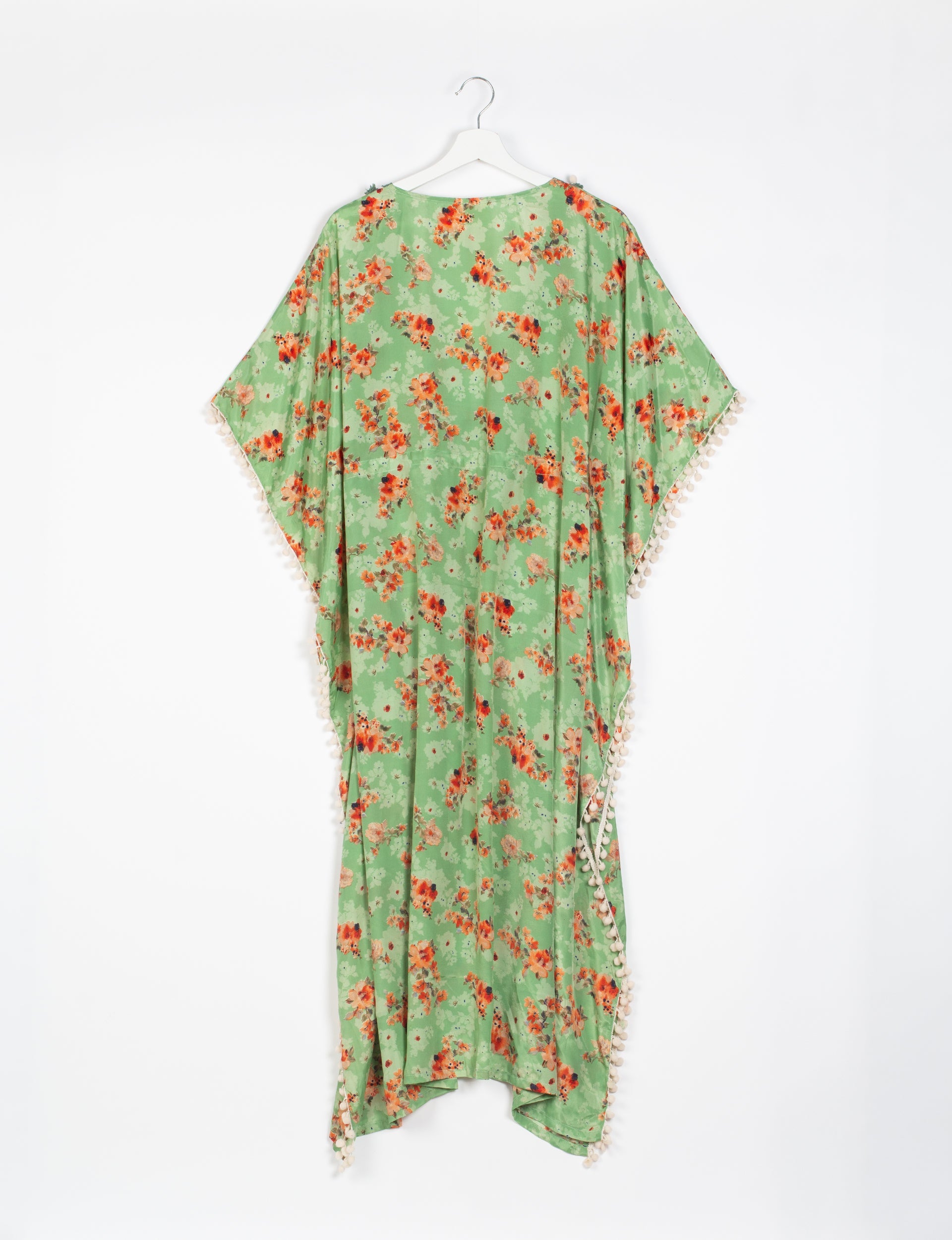 Breezy Kaftan Dress 09 - Flowy Boho Maxi Dress for Women | Beach Cover Up, Summer Vacation Outfit, Poolside Lounge Wear