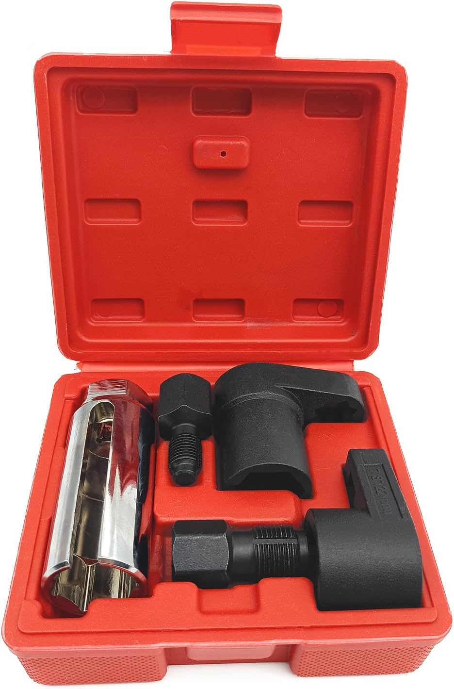 5PCS Automotive O2 Oxygen Sensor Socket Wrench Set - O2 Sensor Removal Tool & Thread Chaser Kit for Car Repair & Maintenance | Compatible with Most Vehicles
