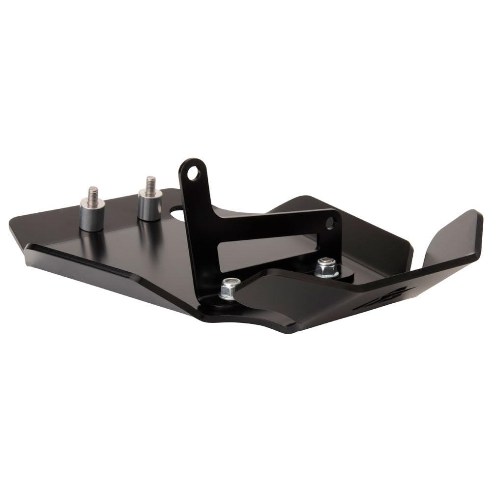 Tusk Aluminum Skid Plate Black - Compatible with Yamaha TTR 110E (2008-2025) - Durable Off-Road Protection for Dirt Bike & Trail Riding