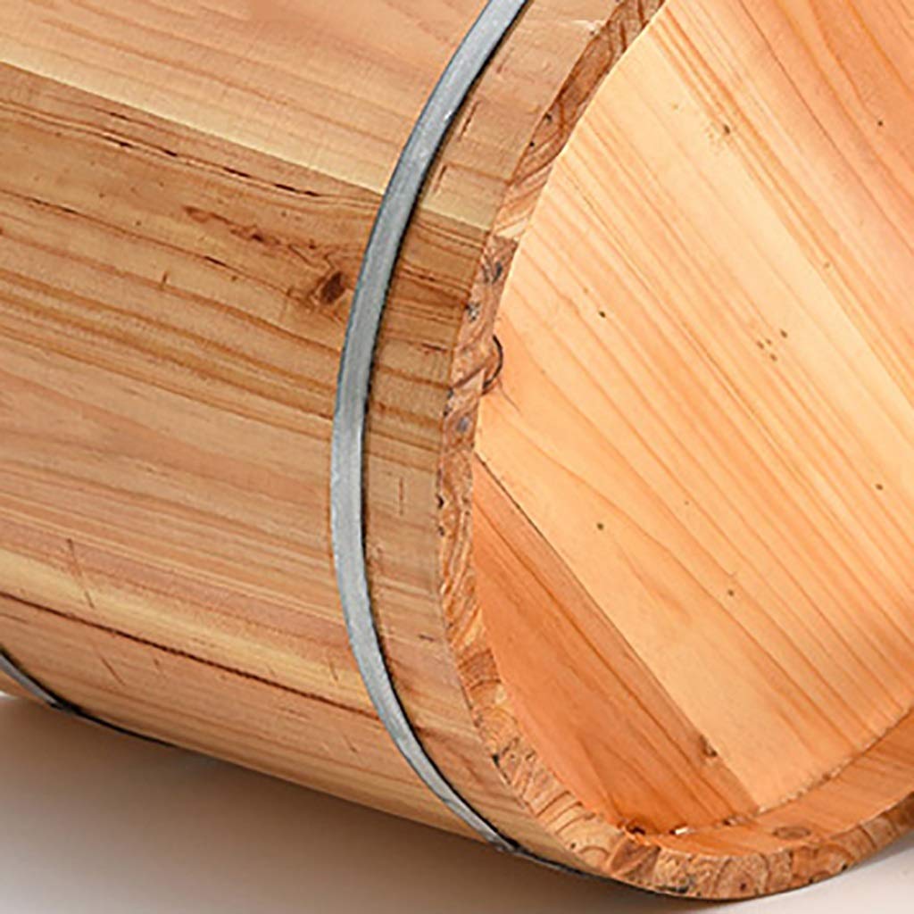 Wooden Foot Soaking Tub for Home Spa - Foot Massage Sauna Bucket with Aromatherapy | Relaxing Bath for Feet, Sauna Accessories & Wellness Set
