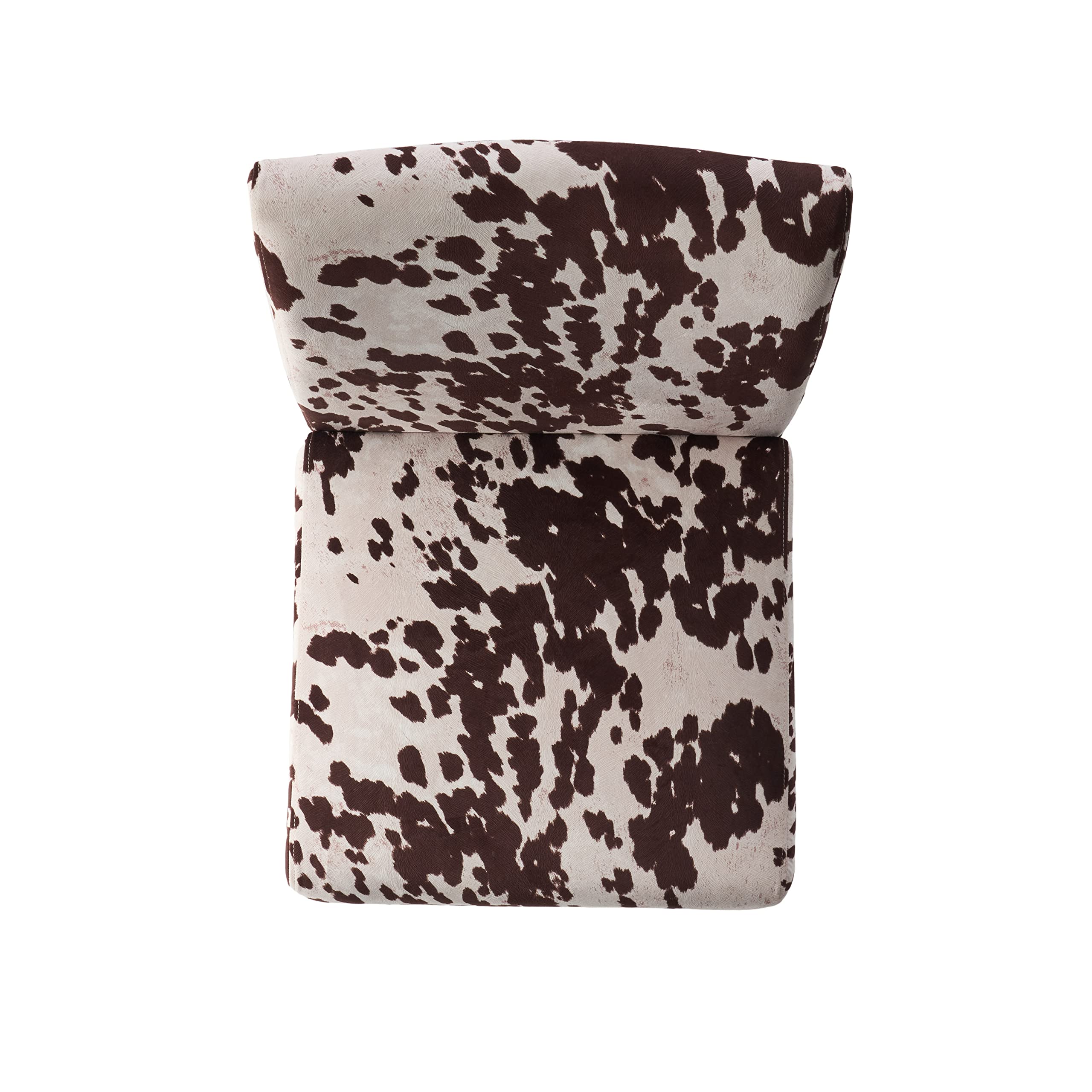 Christopher Knight Home Kassi Fabric Dining Chair - Cow Print Upholstered Seat, 29.5