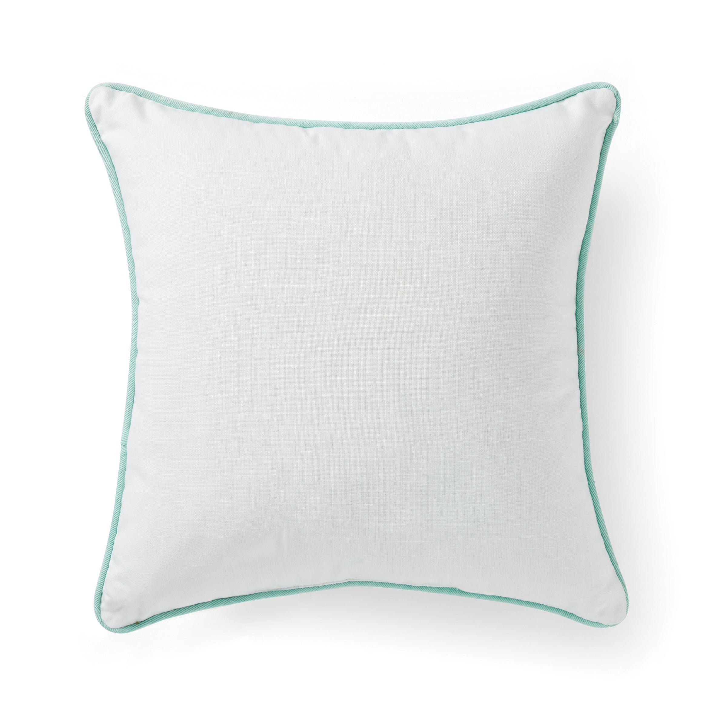 Butterfly Meadow Welcome Friends Decorative Throw Pillow 18x18 Inches - Perfect for Living Room, Bedroom, or Porch Decor