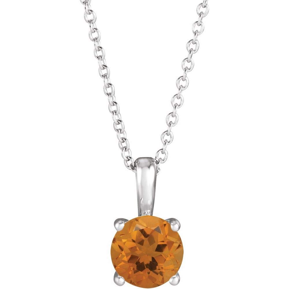 Solitaire Charm Pendant Necklace - Adjustable Chain for Women | Perfect for Valentine's Day, Anniversary & Everyday Elegance