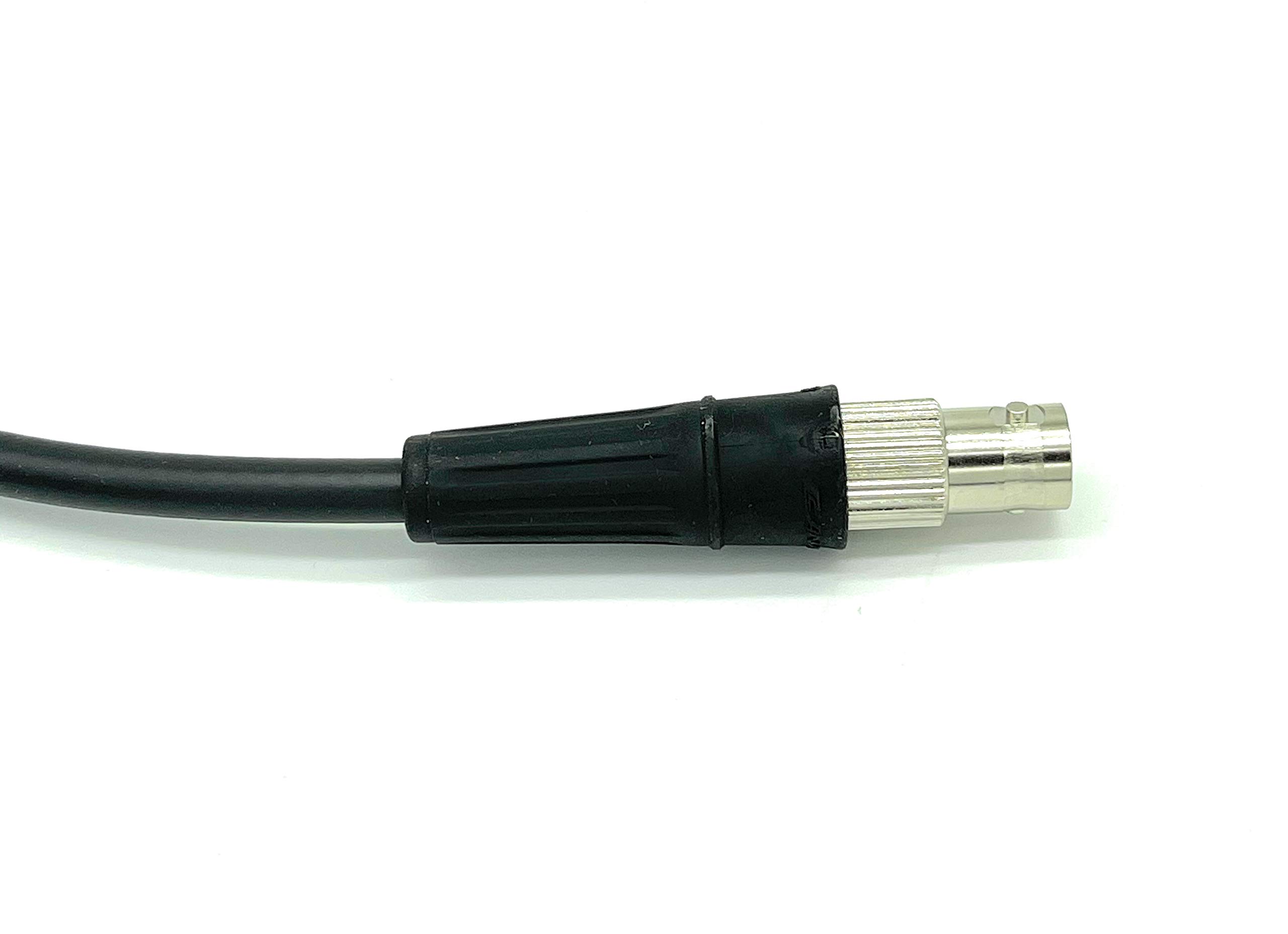 100ft RG59 HD SDI BNC Extension Cable Male to Female - High-Quality AV Video Cable for CCTV, Security Cameras & Broadcast Equipment - Durable Black Coaxial Cable for Professional Installations