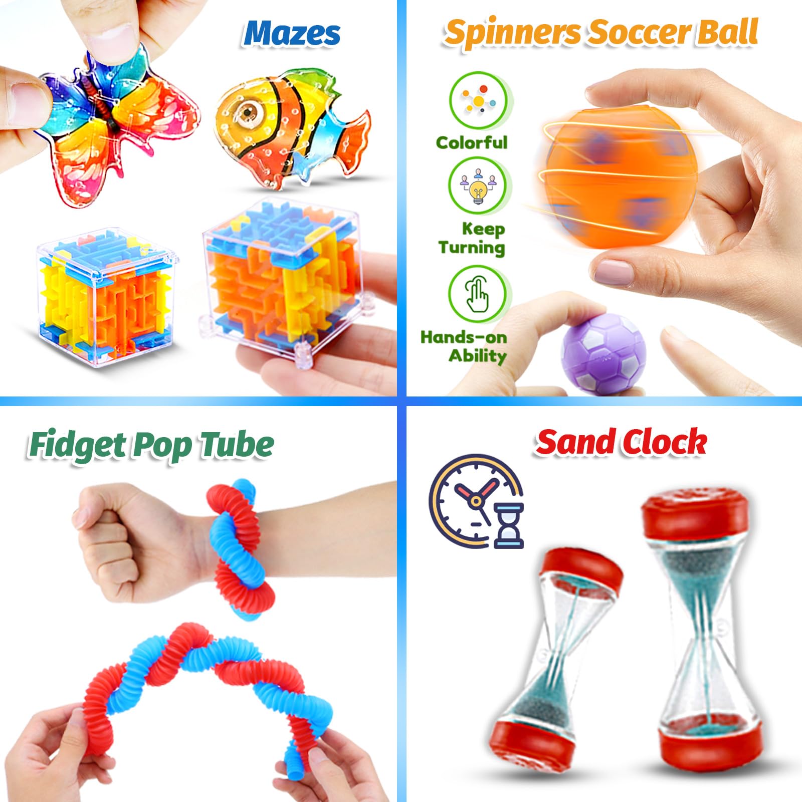 1000pcs Bulk Party Favors for Kids - Fidget Toys Pack, Goodie Bag Stuffers, Treasure Box Prizes for Classroom Rewards, Birthday Party Gifts & Carnival Prizes | Perfect for Birthday Parties, School Events, Carnival Games and Pinata Fillers