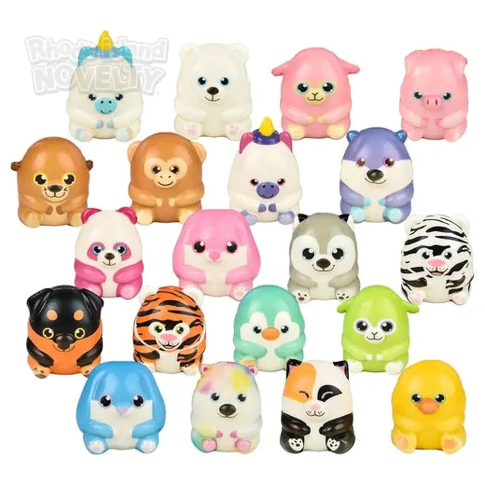 2-Pack Micro Squish Belly Buddy Mega Assortment - Soft Plush Stress Relief Toys for Kids & Adults - Perfect for Gifts, Party Favors, and Anxiety Relief
